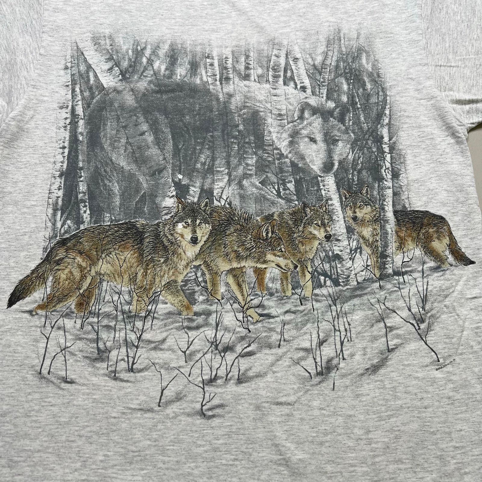 Vintage Vintage Turner Originals Wolf Pack T-Shirt Men’s L USA Retro Size US L / EU 52-54 / 3 - 4 Thumbnail