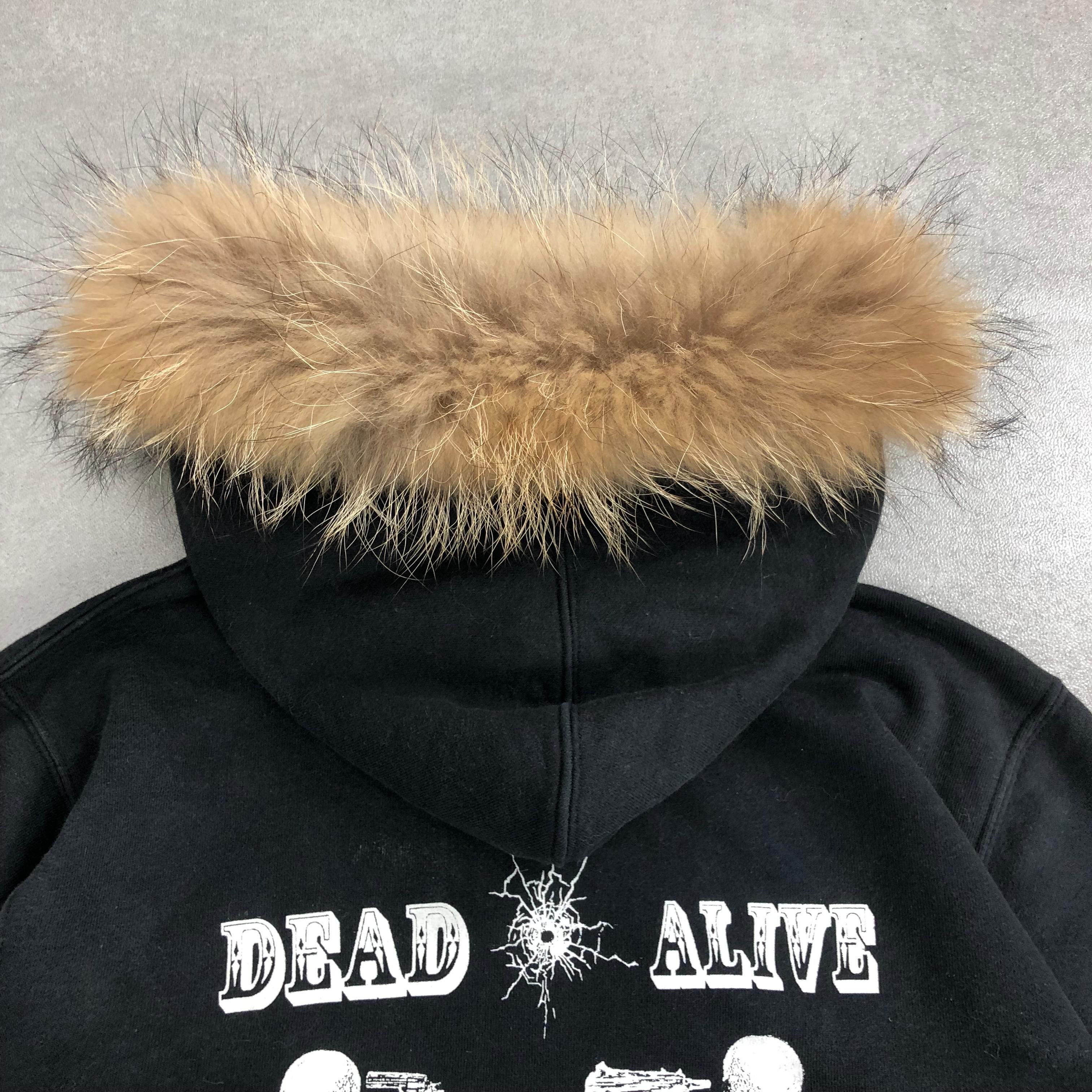 Japanese Brand 2000s Deorart Dead Alive Fur Zip Hoodie Ifsix Kmrii Style Size US L / EU 52-54 / 3 - 13 Thumbnail