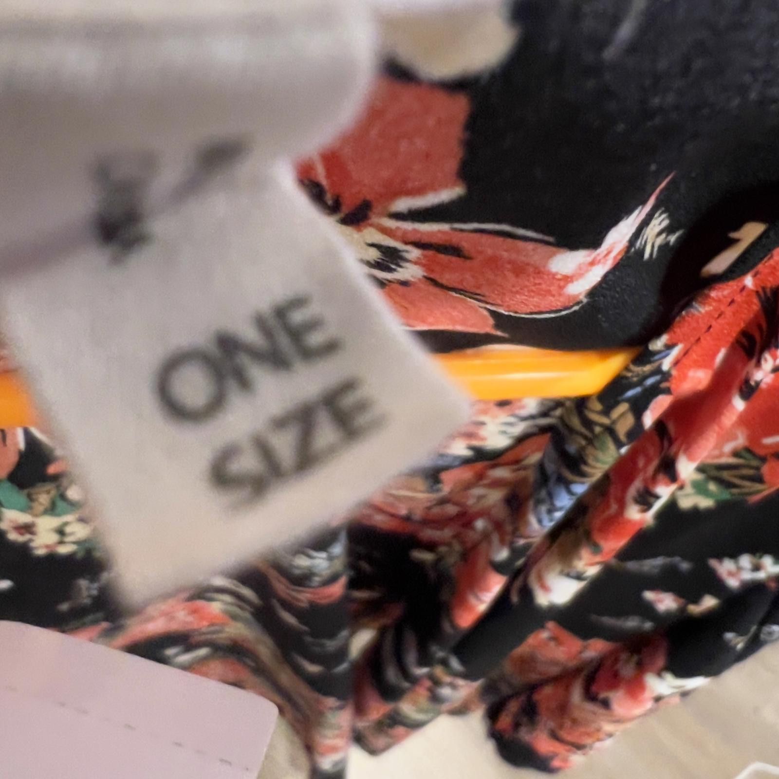 Other Maurices Floral Print Kimono Cardigan Size ONE SIZE - 4 Thumbnail