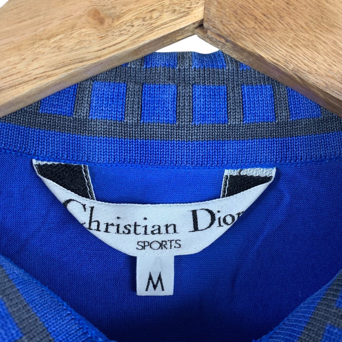 Christian Dior Monsieur Vintage Christian Dior Sports Long Sleeve Polo Tee Size US M / EU 48-50 / 2 - 3 Thumbnail