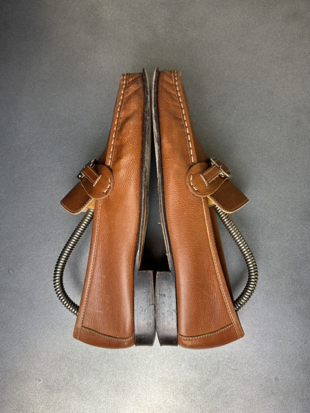 Cole Haan × Leather × Vintage Vintage Horsebit Loafers Brown Leather Penny Loafer Slip On Size US 8 / IT 38 - 11 Thumbnail