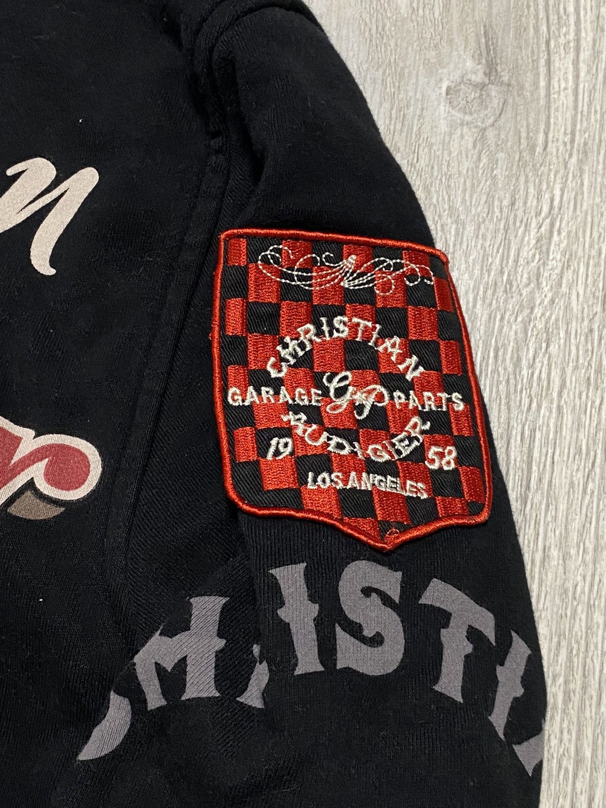 Christian Audigier Christian Audigier Garage Parts Hoodie By Ed Hardy Y2K Size US S / EU 44-46 / 1 - 3 Thumbnail