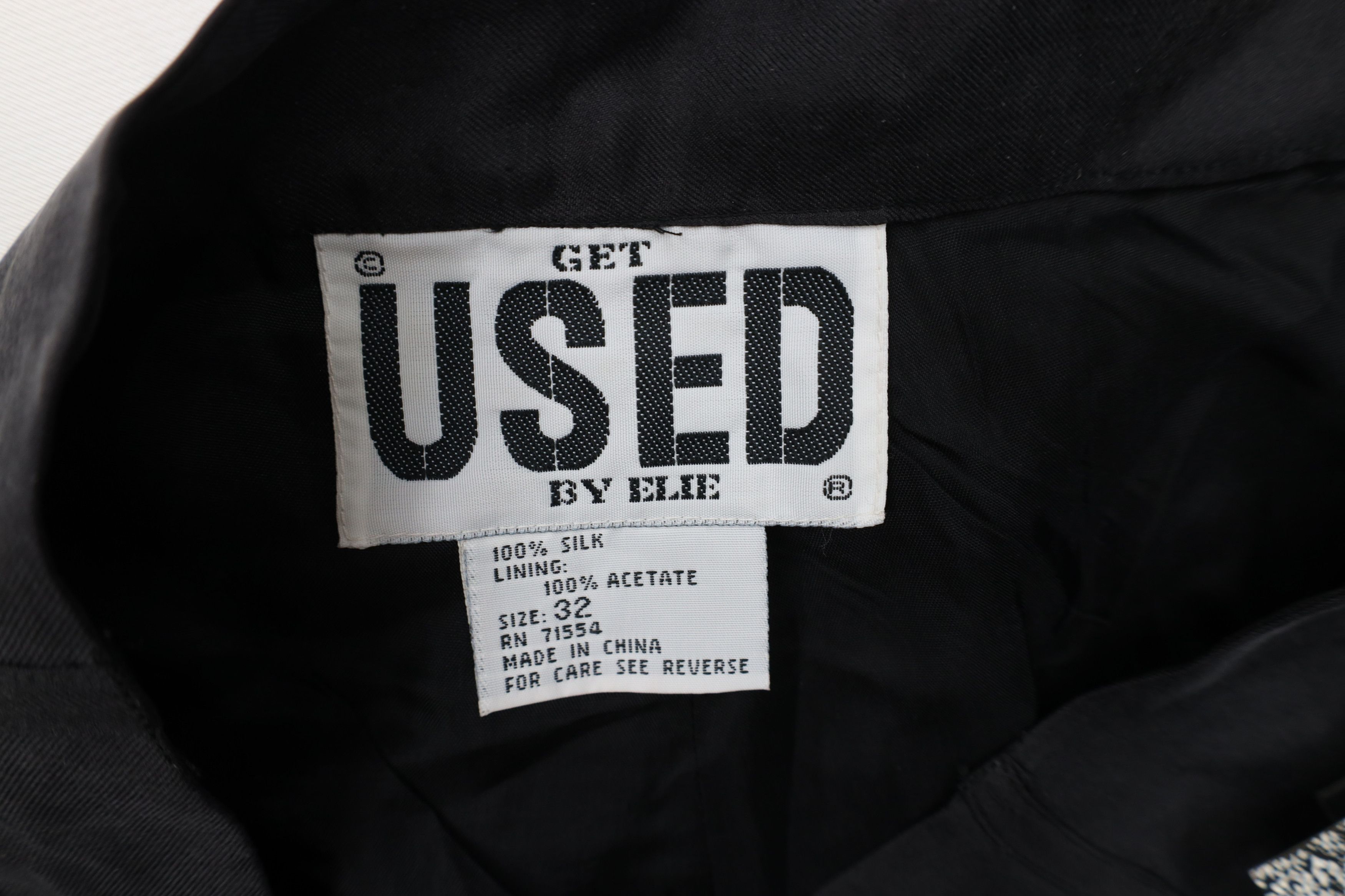 Vintage Deadstock Vintage 90s Streetwear Relaxed Fit Pants Black Size US 32 / EU 48 - 8 Thumbnail