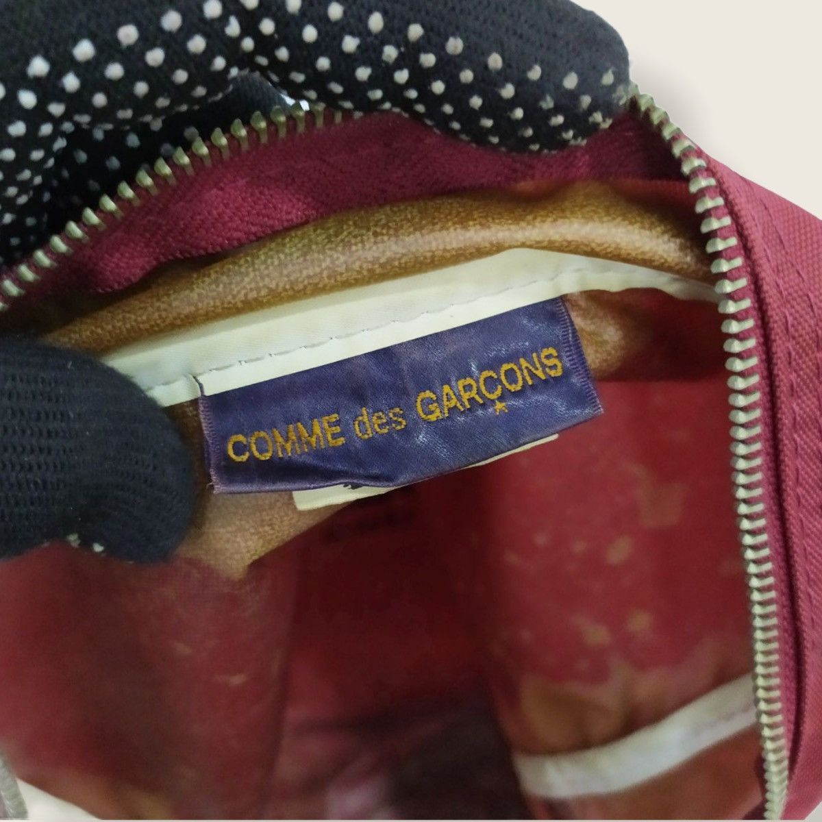 Comme des Garcons Homme Plus ‼️YES‼️ CDG BIG LOGO SHOULDER CROSSBODY BAG Size ONE SIZE - 9 Thumbnail