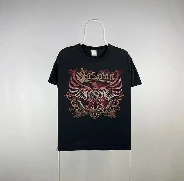 Band Tees Sabaton T-shirt rock tee vintage reverse logo size Small Size US S / EU 44-46 / 1 - 1 Thumbnail