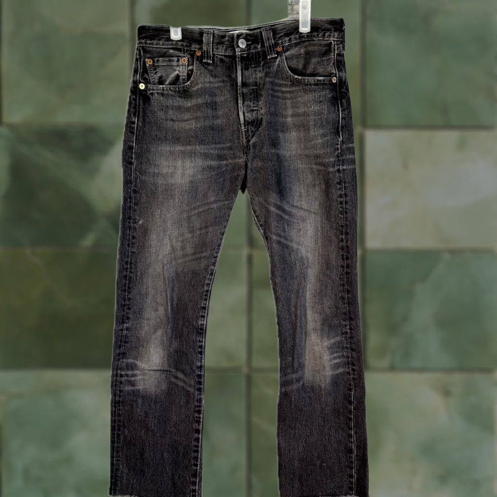 Levi's Levi’S 501 Mens Jeans – Black Denim, Button Fly, 29x32 Size US 29 - 1 Thumbnail