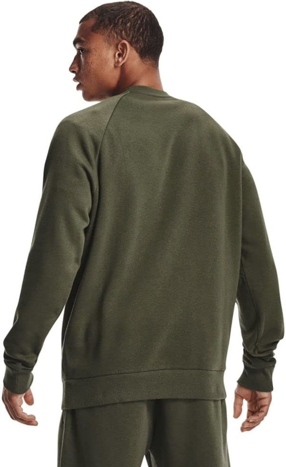 Under Armour Under Armour Rival Fleece Camo Script Crew Sweatshirt Size US S / EU 44-46 / 1 - 8 Thumbnail