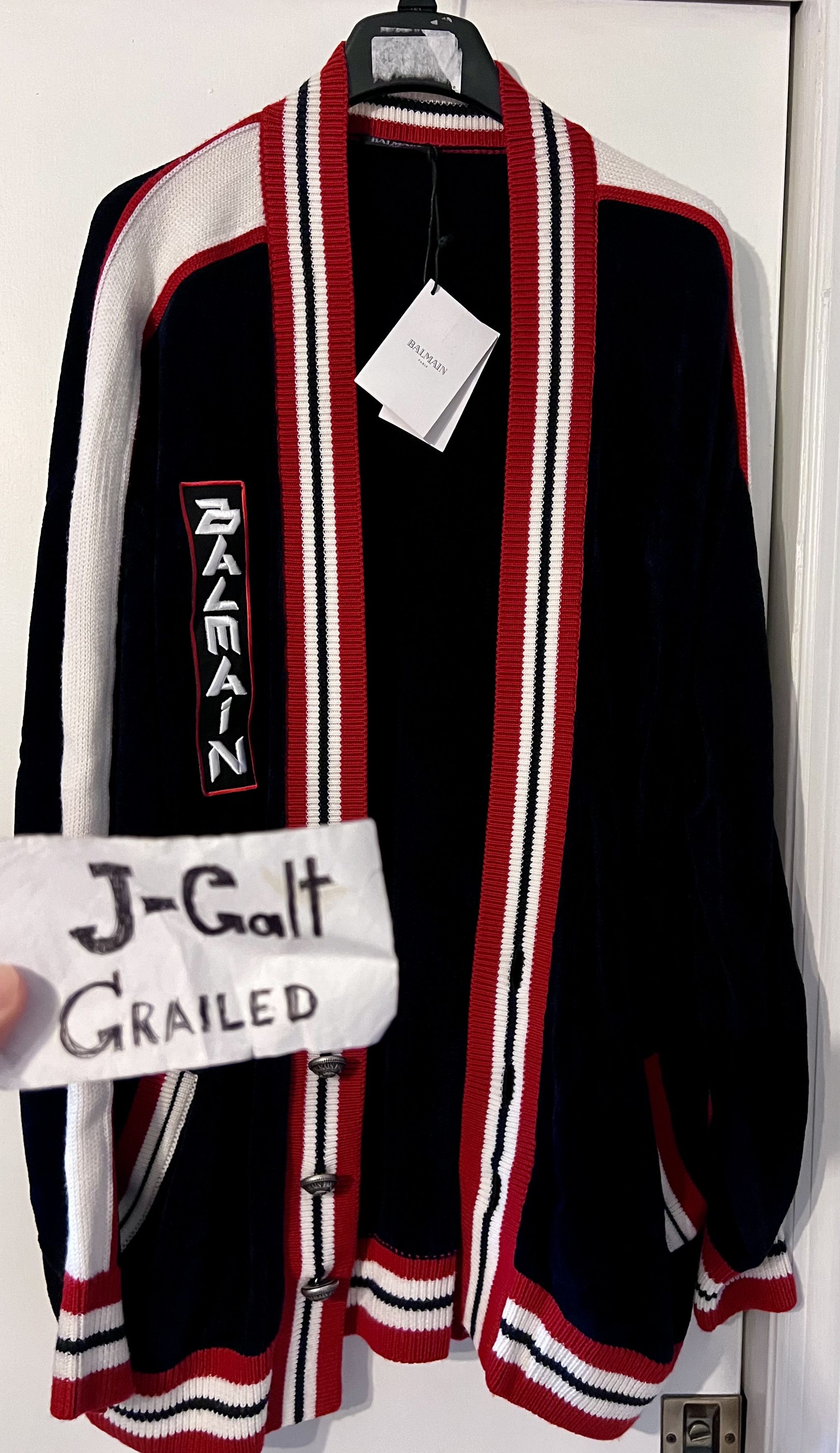 Balmain Balmain Maxi Velvet Cardigan Oversize Japanese Style Size US S / EU 44-46 / 1 - 1 Thumbnail