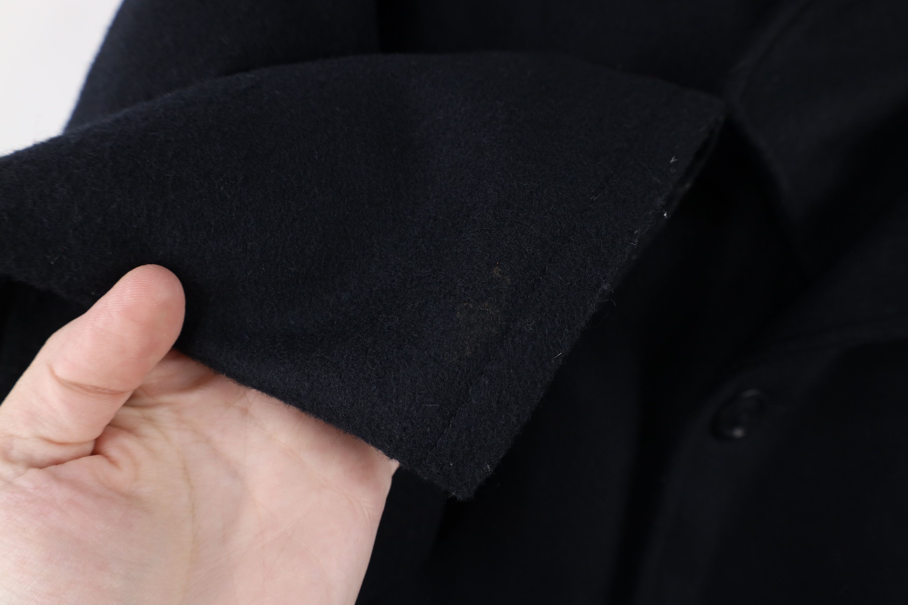 Eddie Bauer × Vintage Vintage Eddie Bauer Double Breasted Wool Peacoat Navy Blue Size US XL / EU 56 / 4 - 5 Thumbnail