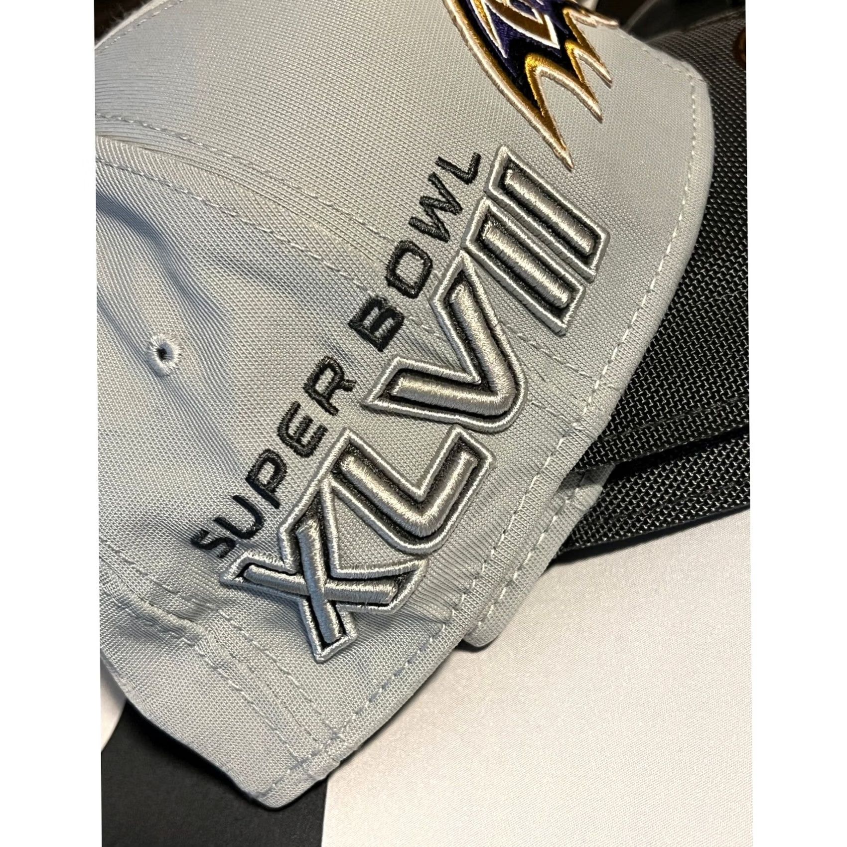 New Era New Era Baltimore Ravens Hat Mens M/L Gray Super Bowl XLVII Champions 39THIRTY Size ONE SIZE - 5 Thumbnail