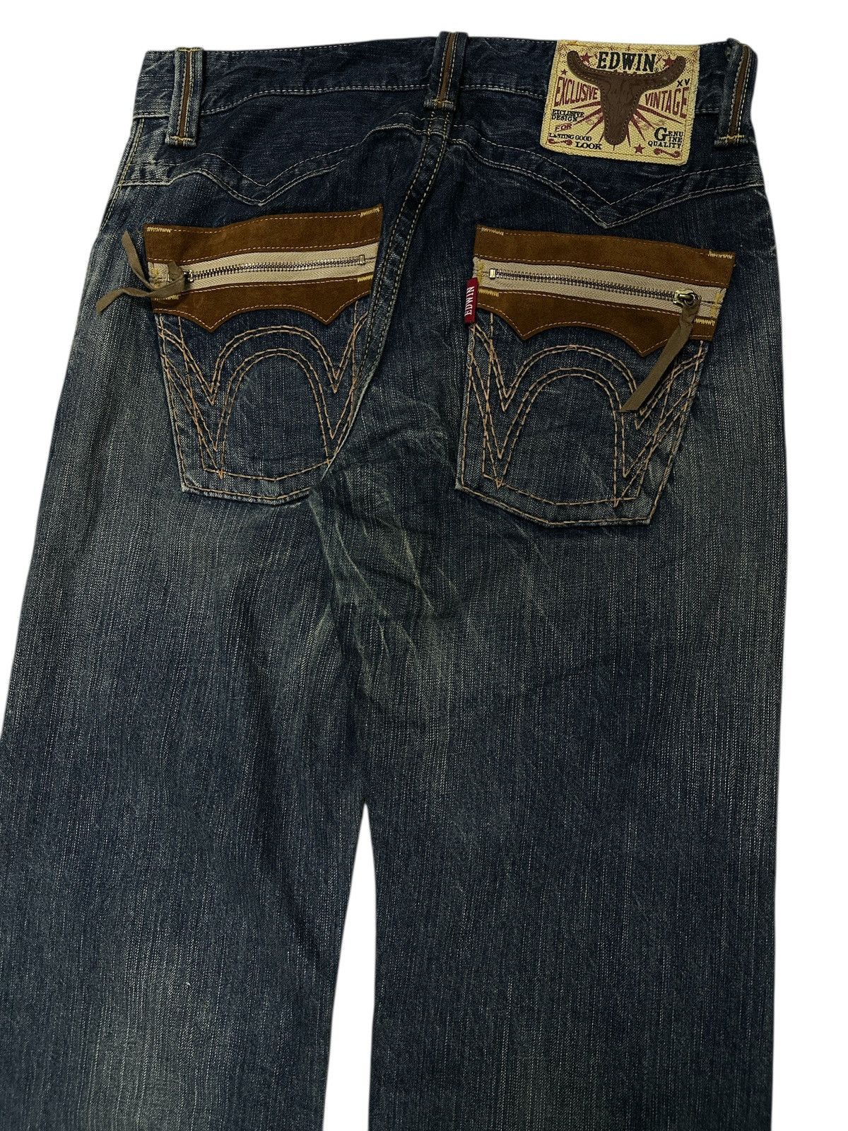 Kapital Vintage Edwin Exclusive Buffalo Bull . Size US 33 - 5 Thumbnail
