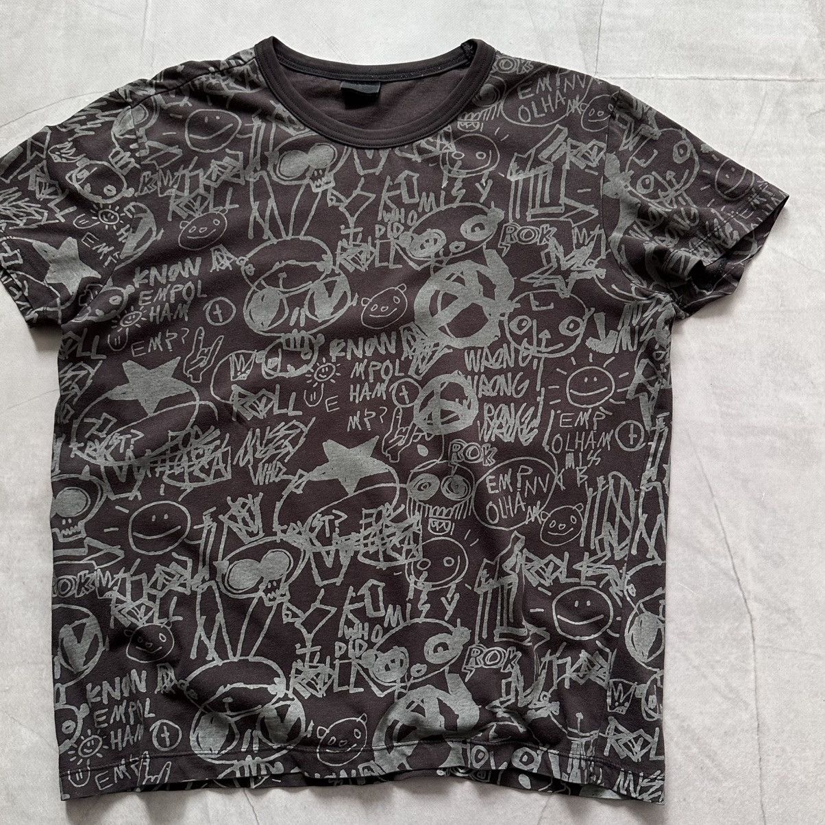 Hysteric Glamour × Undercover Japan Em Polham Tattoo Poem T Shirt Junya Watanabe CDG Style Size US L / EU 52-54 / 3 - 2 Thumbnail
