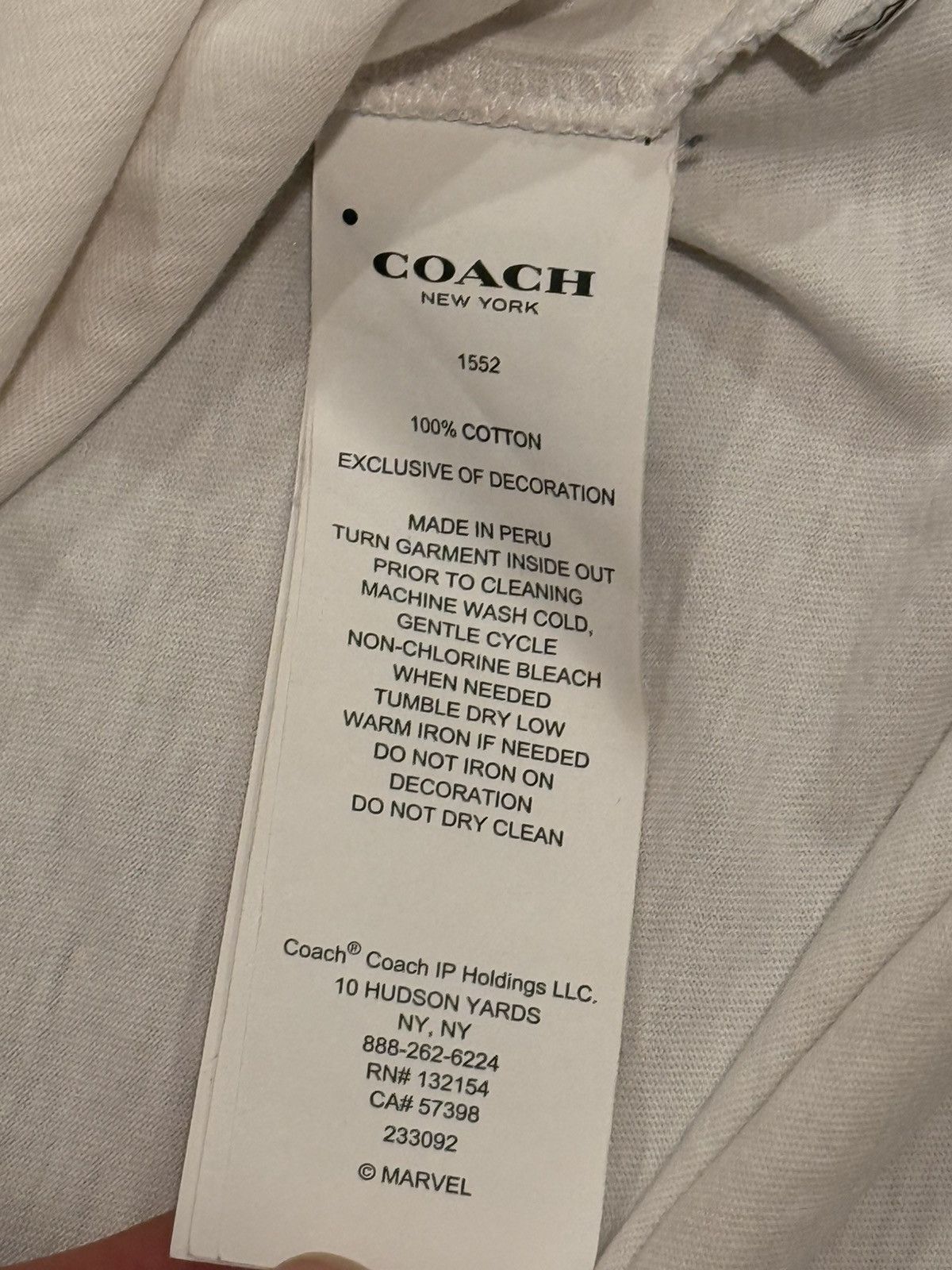 Coach Coach x Marvel t shirt Size US S / EU 44-46 / 1 - 5 Thumbnail