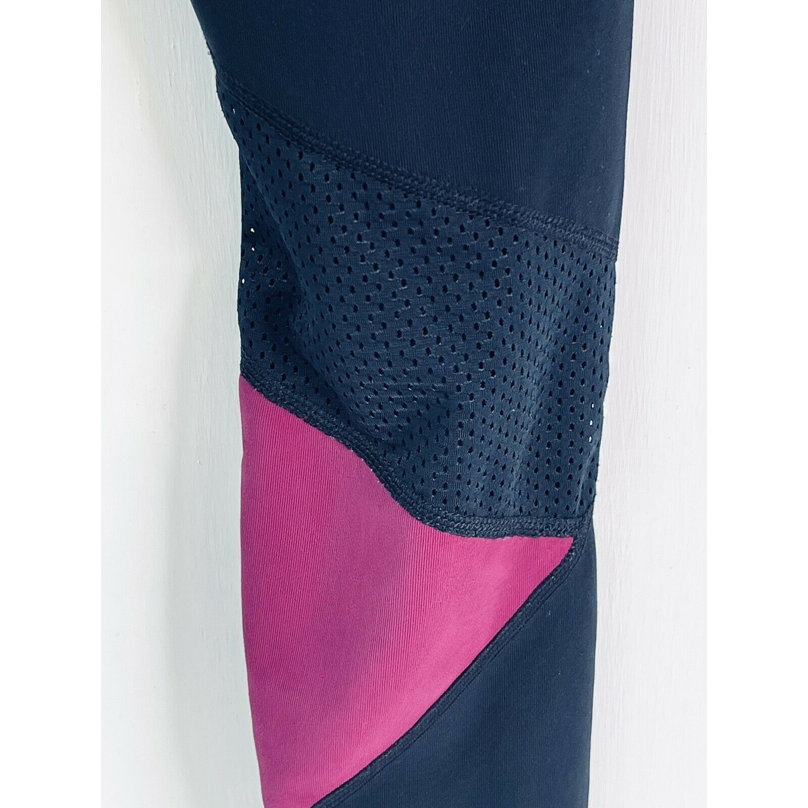 Other 90 Degree By Reflex Women’s Leggings Sheer Mesh Black Gray M Size 26" / US 2 / IT 38 - 5 Thumbnail
