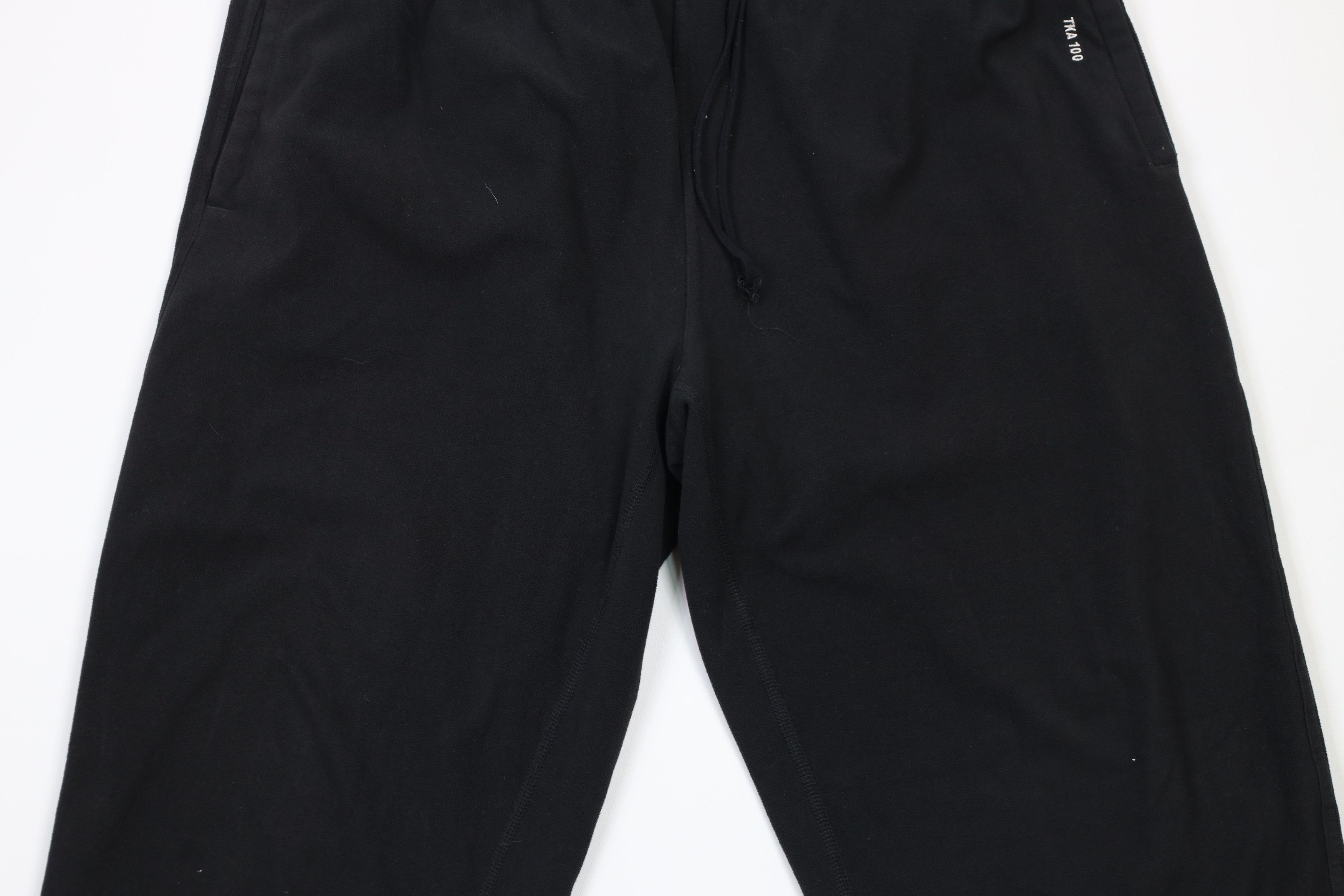 The North Face × Vintage Vintage The North Face Out Wide Leg Fleece Sweatpants Black Size US 38 / EU 54 - 3 Thumbnail