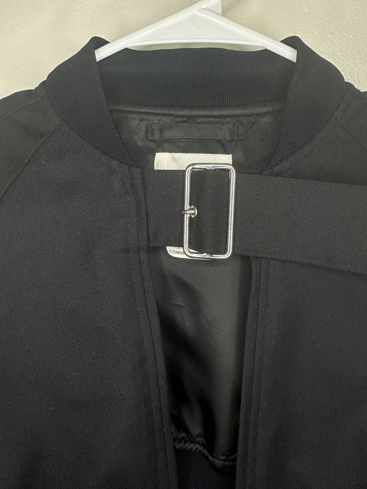 Comme des Garcons × Noir Kei Ninomiya Noir Kei Ninomiya cropped bomber jacket Size M / US 6-8 / IT 42-44 - 2 Thumbnail