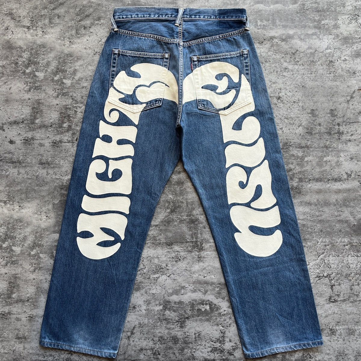 Evisu VTG Mighty Evisu Made in Japan Selvedge Denim Jeans