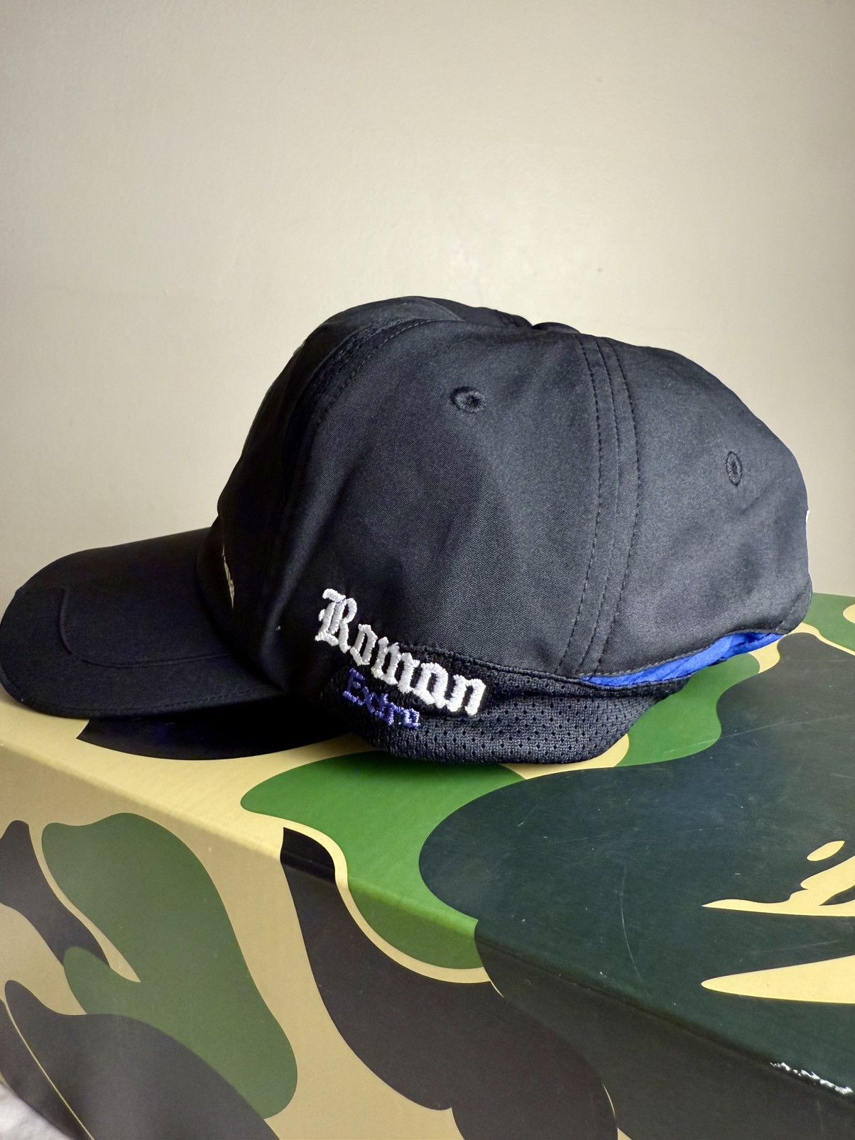 Palace Palace Palamat Shell 6-Panel Black Hat Size ONE SIZE - 8 Thumbnail