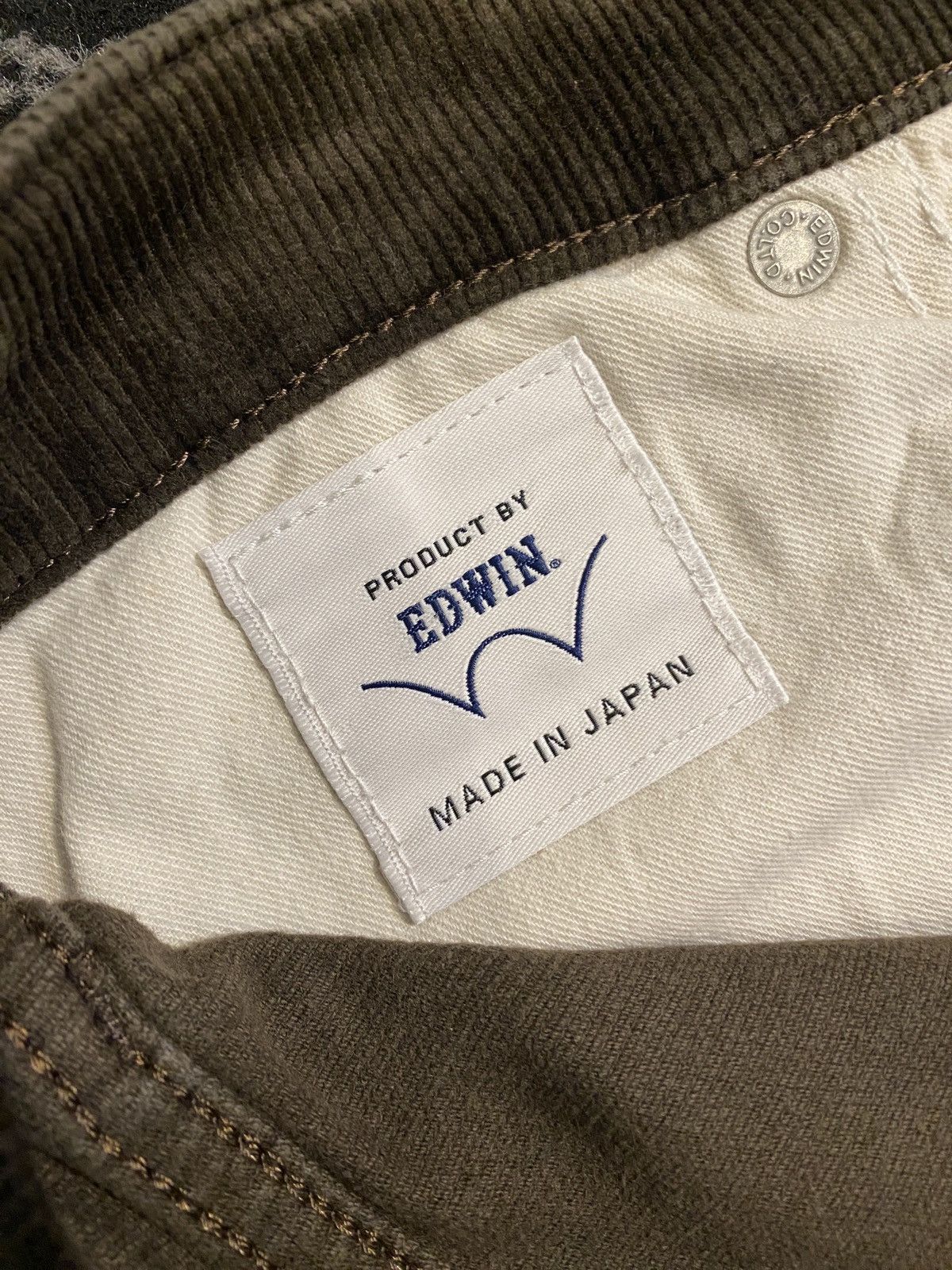 Edwin Edwin Brown Corduroy Japanese Brand Size US 31 - 9 Thumbnail