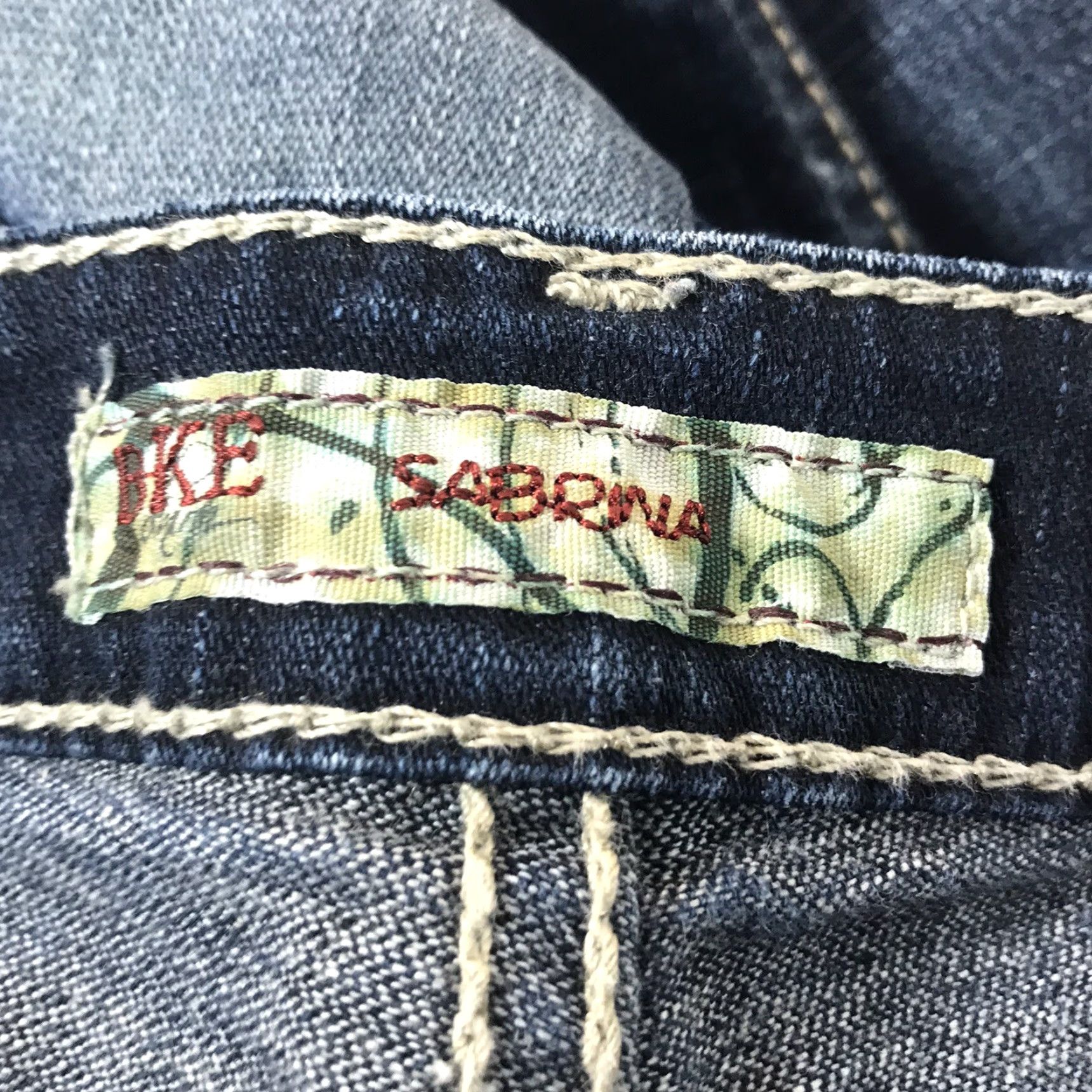 BKE BKE Sabrina Wide Leg Jeans Womens Size 26 Dark Faded Blue Denim Size 26" / US 2 / IT 38 - 6 Thumbnail