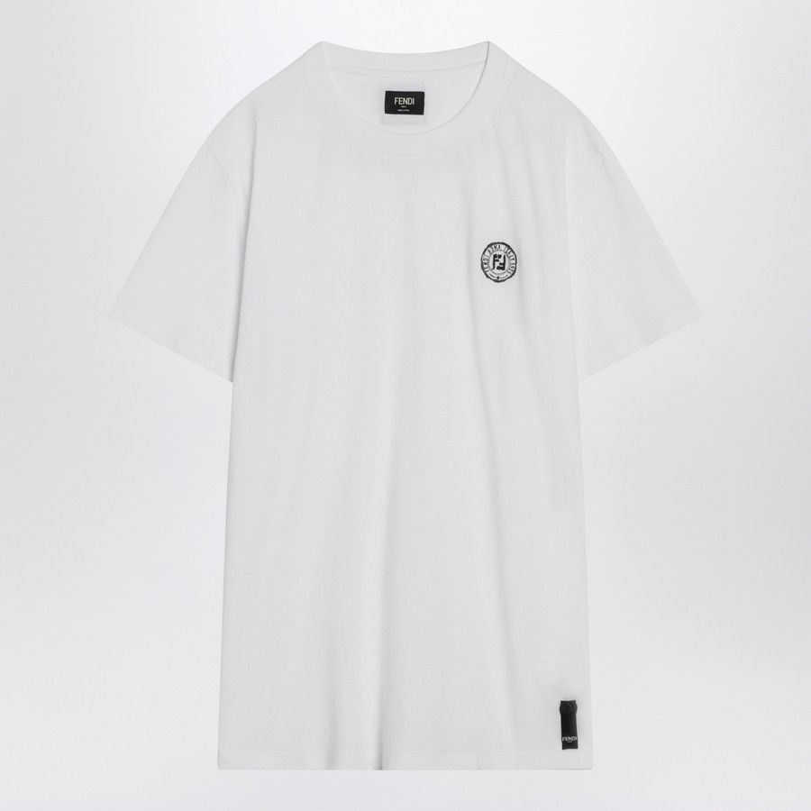 o1d2blof0226 Cotton T-Shirt in White