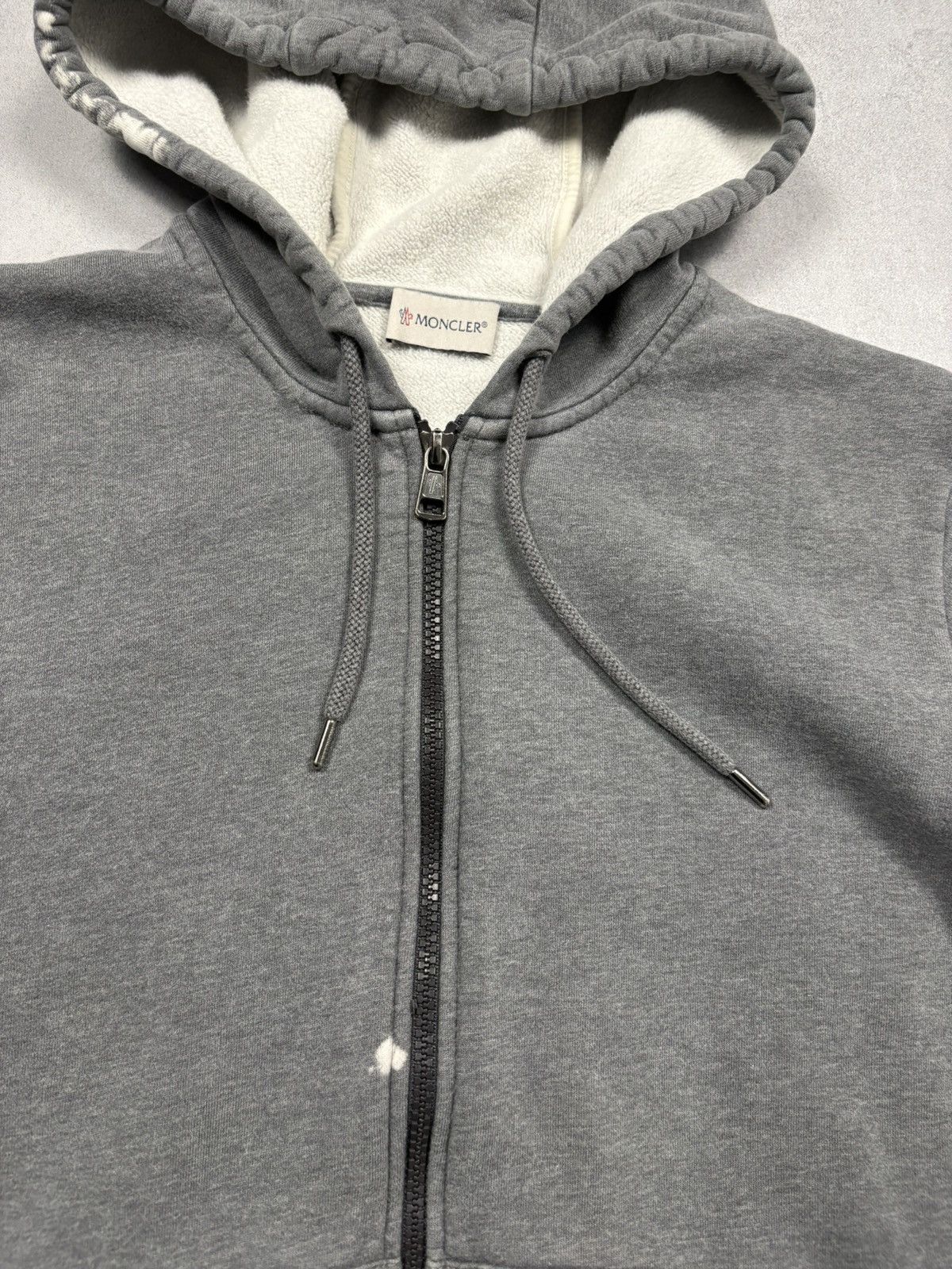 Moncler Moncler Maglia Cardigan Grey Zip Hoodie Fleece Lined Size M Size M / US 6-8 / IT 42-44 - 7 Thumbnail