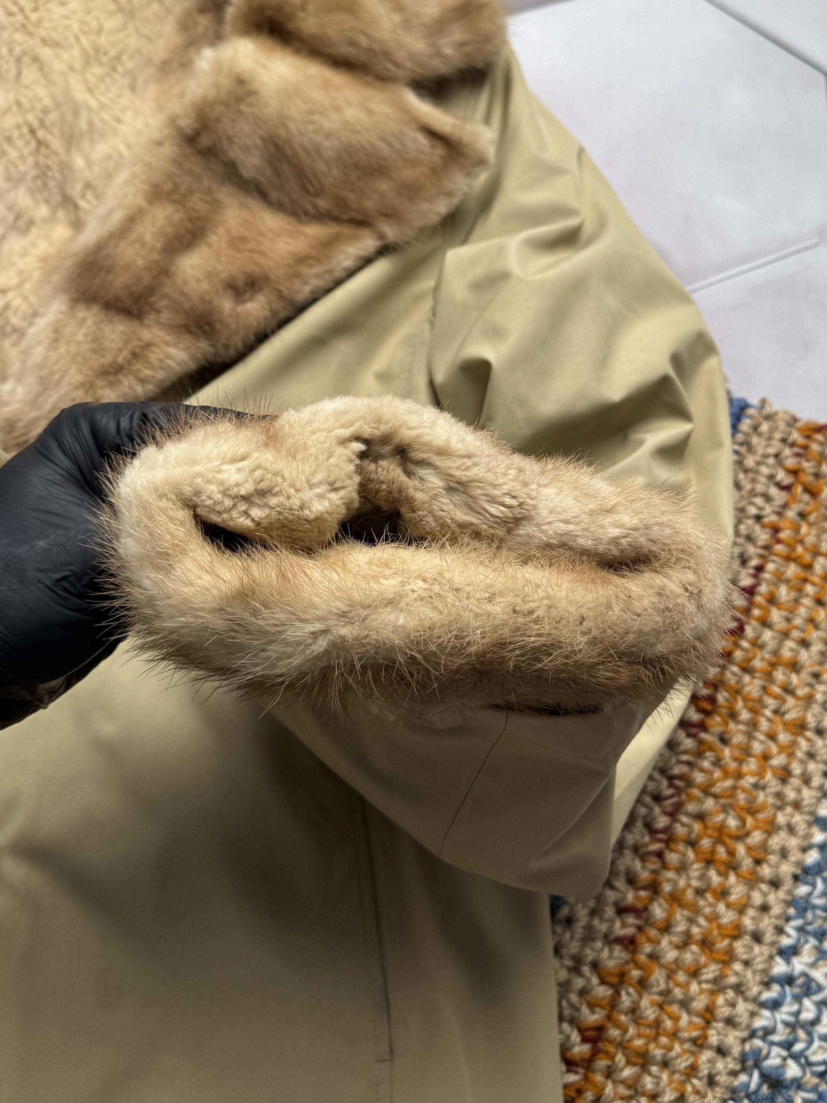 Vintage Vintage Jacket With Real Fur Details (E4) Size XL / US 12-14 / IT 48-50 - 5 Thumbnail