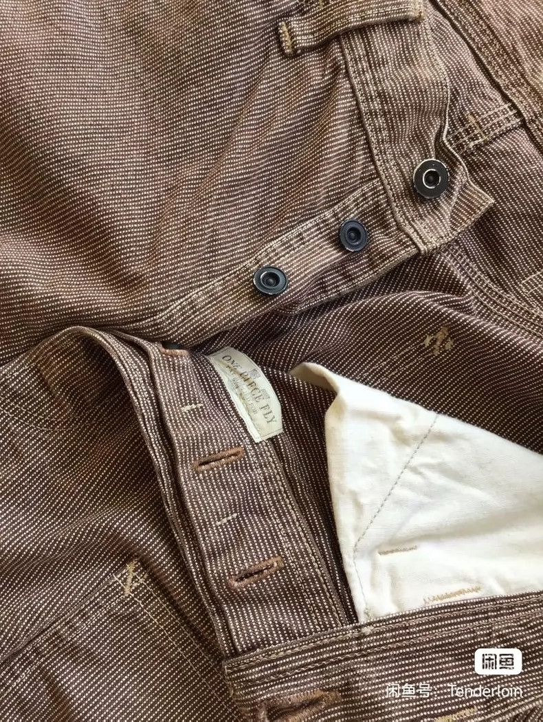 Freewheelers Freewheelers Coffee-coloured work pants Size US 30 / EU 46 - 5 Thumbnail