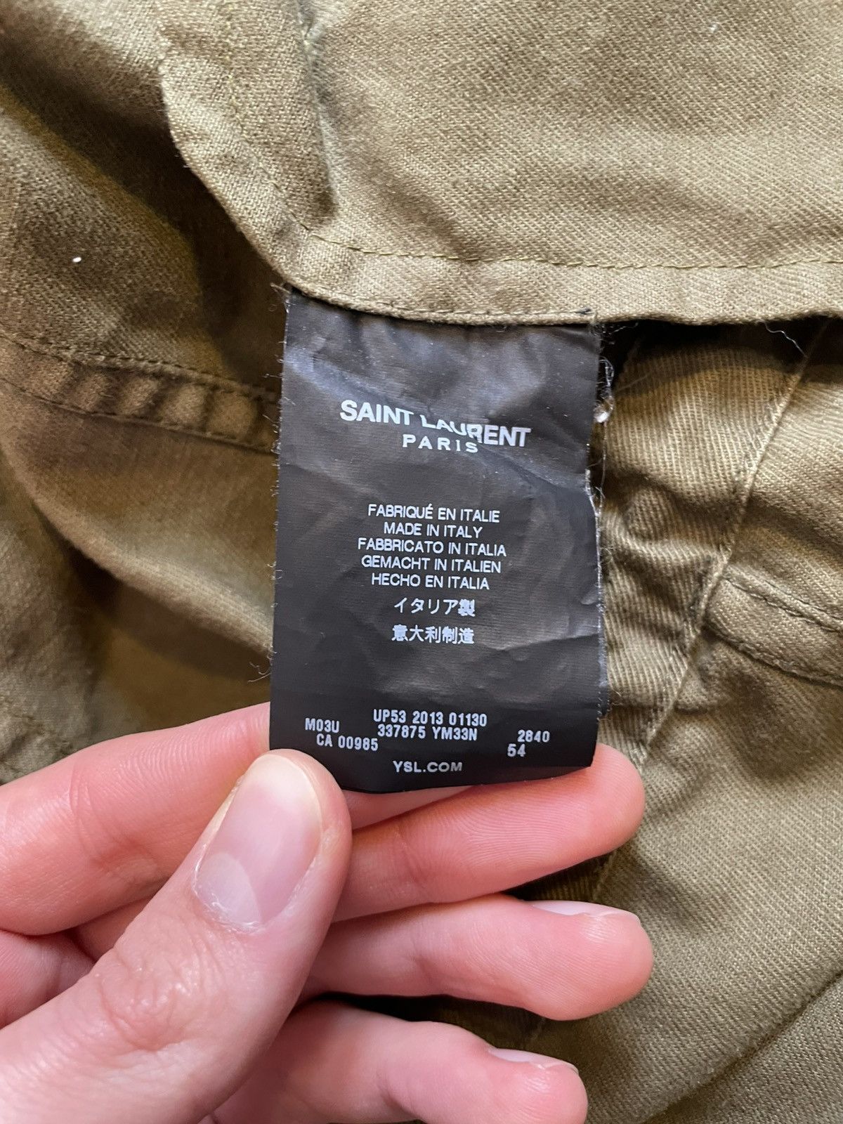 Saint Laurent Paris Fw13 Saint Laurent by Hedi Slimane Tailcoat Parka Size US M / EU 48-50 / 2 - 13 Thumbnail