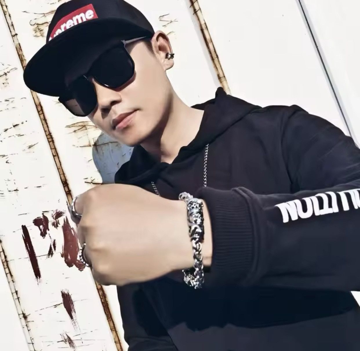 Jewelry × Vintage Retro King Skull Snake Bracelet Size ONE SIZE - 4 Thumbnail