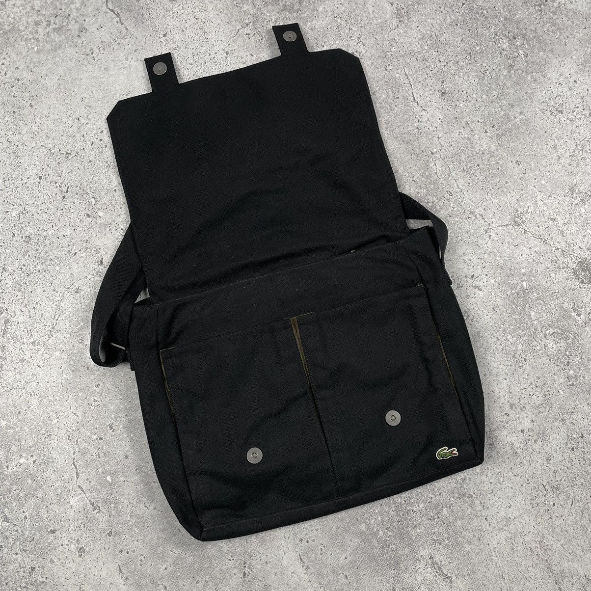 Lacoste × Vintage Vintage Lacoste Shoulder Messenger Bag Size ONE SIZE - 3 Thumbnail