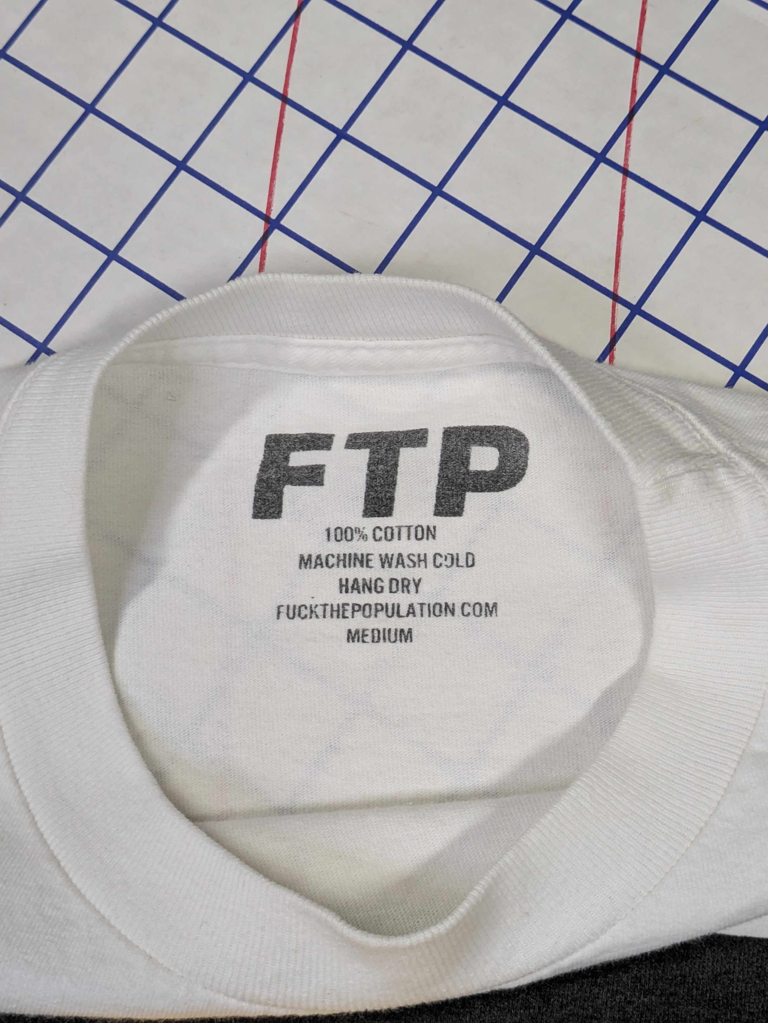 Fuck The Population Rare january 2015 FTP "F long sleeve" t shirt HUF Size US M / EU 48-50 / 2 - 3 Thumbnail
