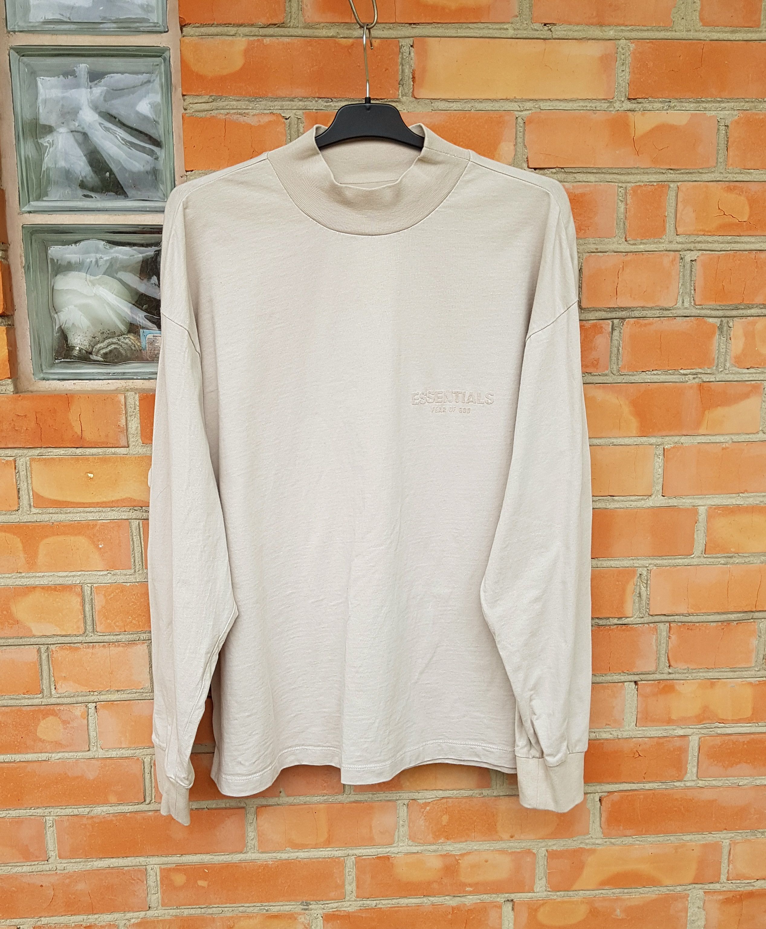 Fear of God Fear of God ESSENTIALS Oversize Mock Turtle Neck Pullover Size US S / EU 44-46 / 1 - 1 Thumbnail