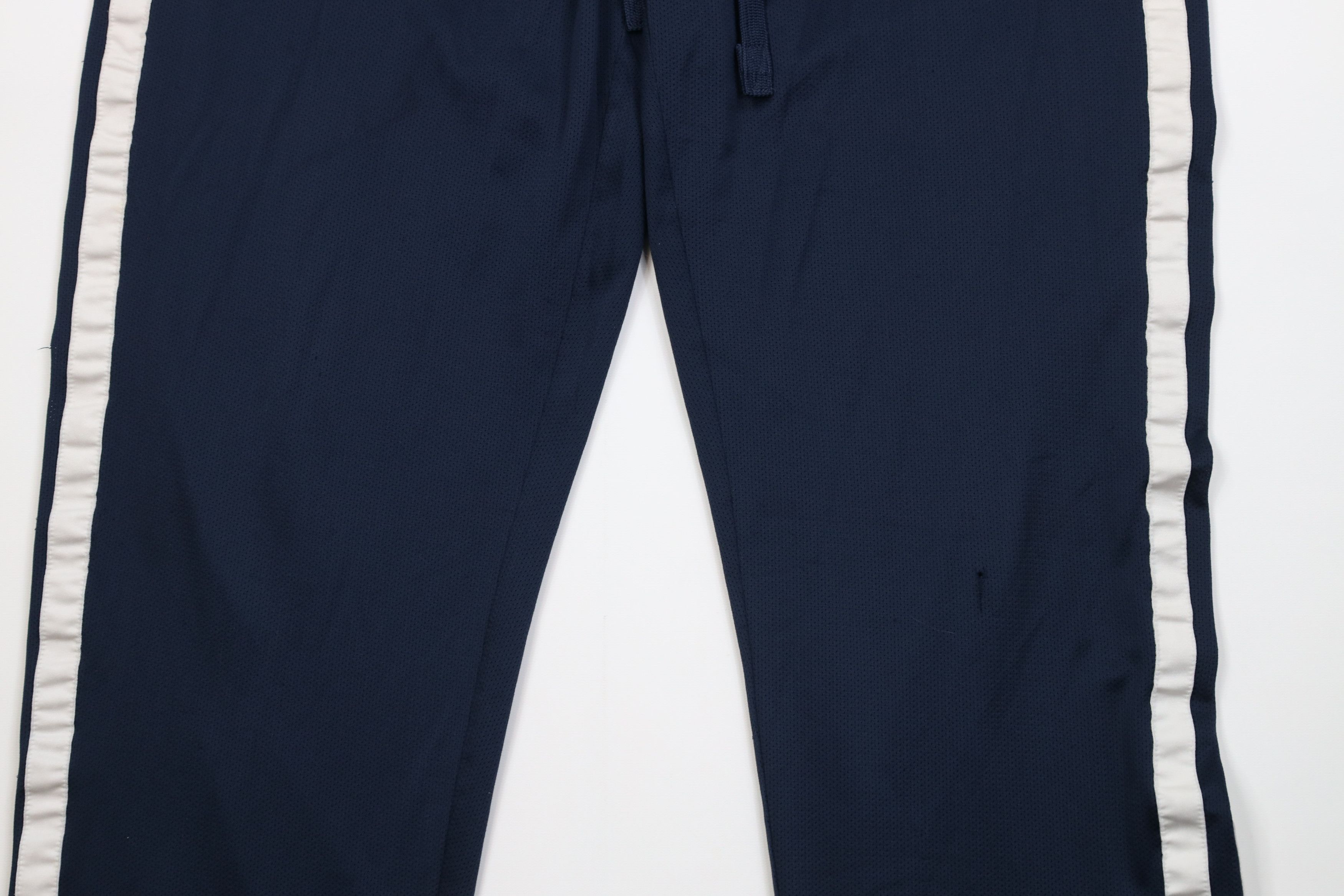 Nike Vintage Y2K Nike Mini Swoosh Knit Wide Leg Pants Navy Blue Size US 38 / EU 54 - 3 Thumbnail
