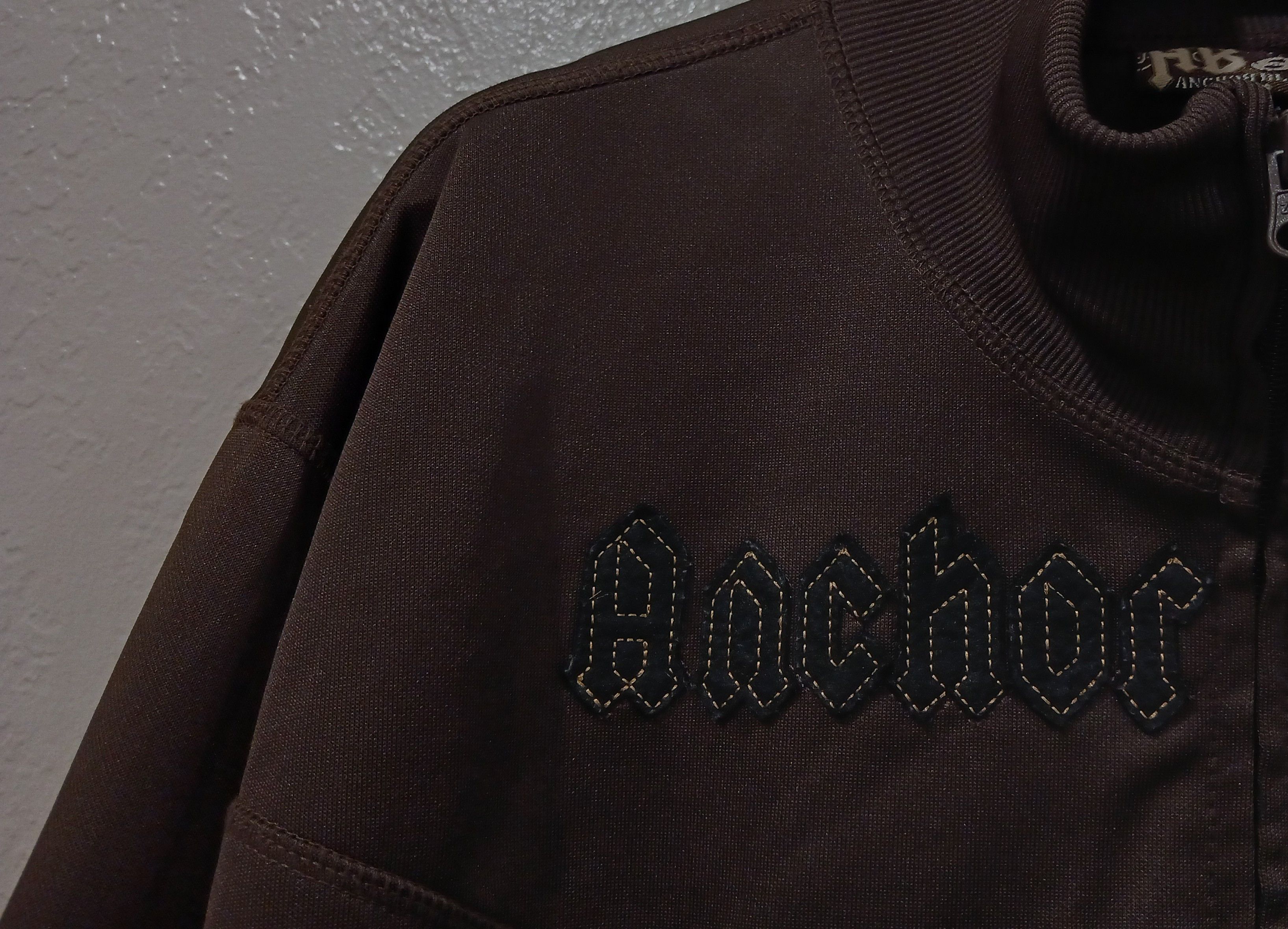 Anchor Blue Anchor Blue Spell Out Logo Vintage 2000s Zip-Up Track Jacket Size US XXL / EU 58 / 5 - 6 Thumbnail