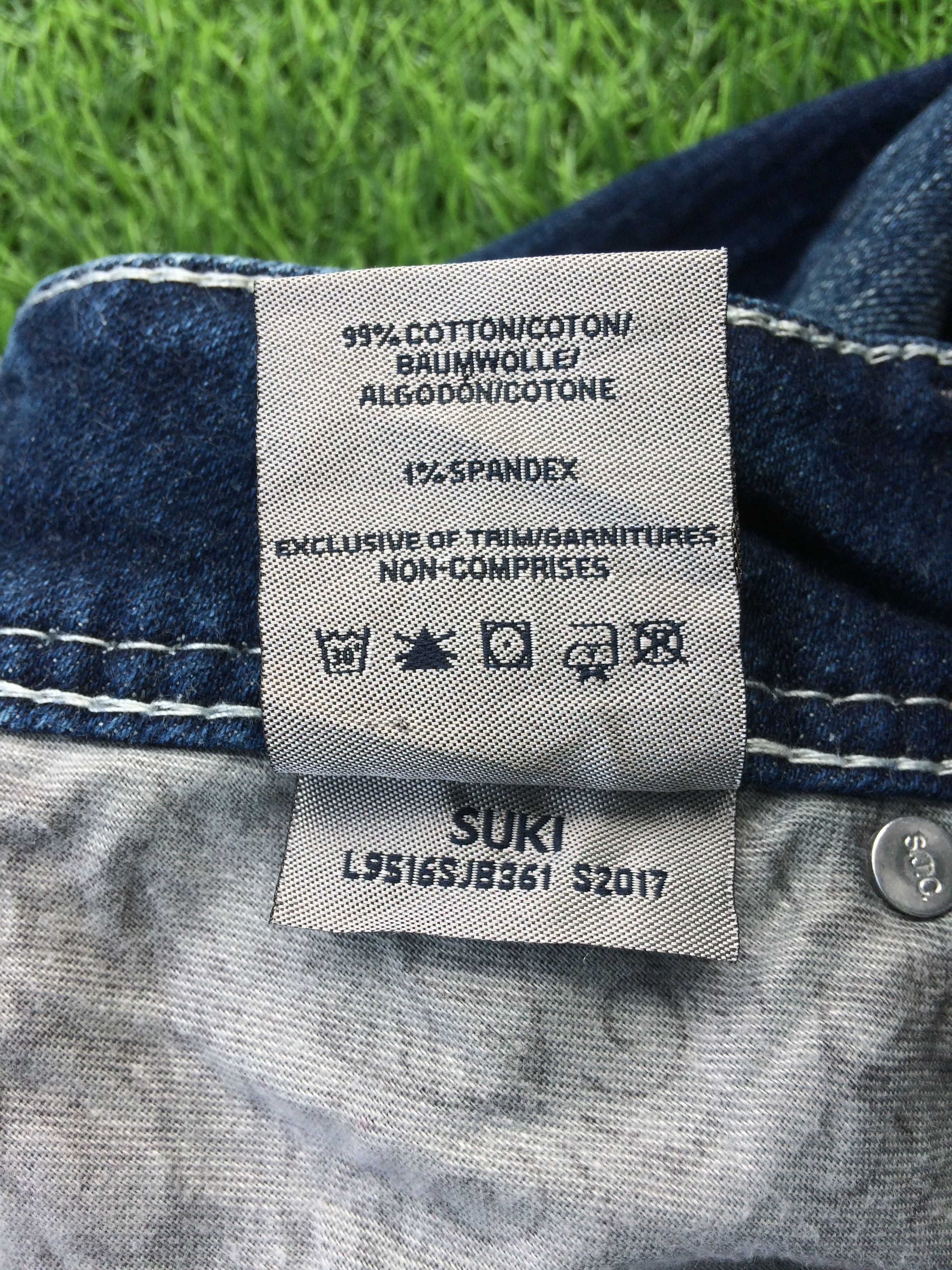 Designer × Silver Jeans Co. Silver Jeans Bootcut Stretch Jeans D-844 Size 27" / US 4 / IT 40 - 11 Thumbnail
