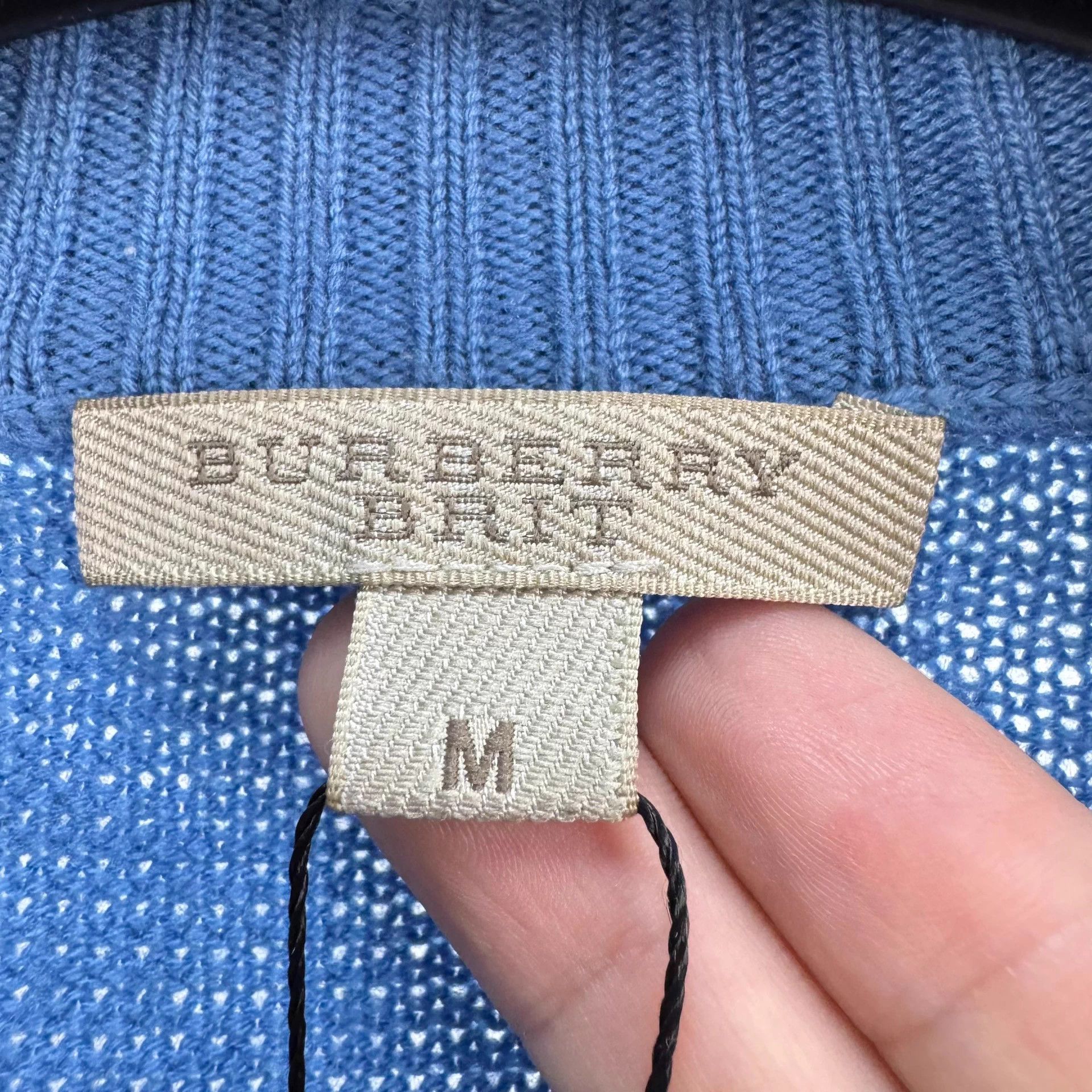 Burberry Burberry Wool Check Knit Cardigan M New Size US M / EU 48-50 / 2 - 5 Thumbnail
