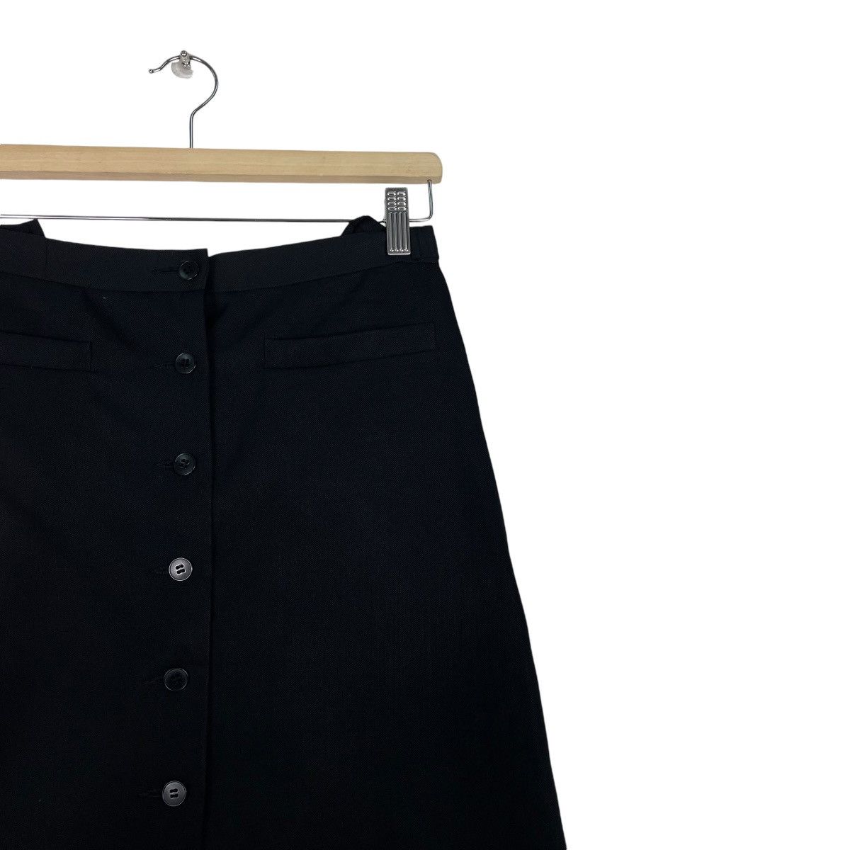 agnes b. 💥AGNES B FULL BUTTON MIDI SKIRT Size 28" / US 6 / IT 42 - 5 Thumbnail