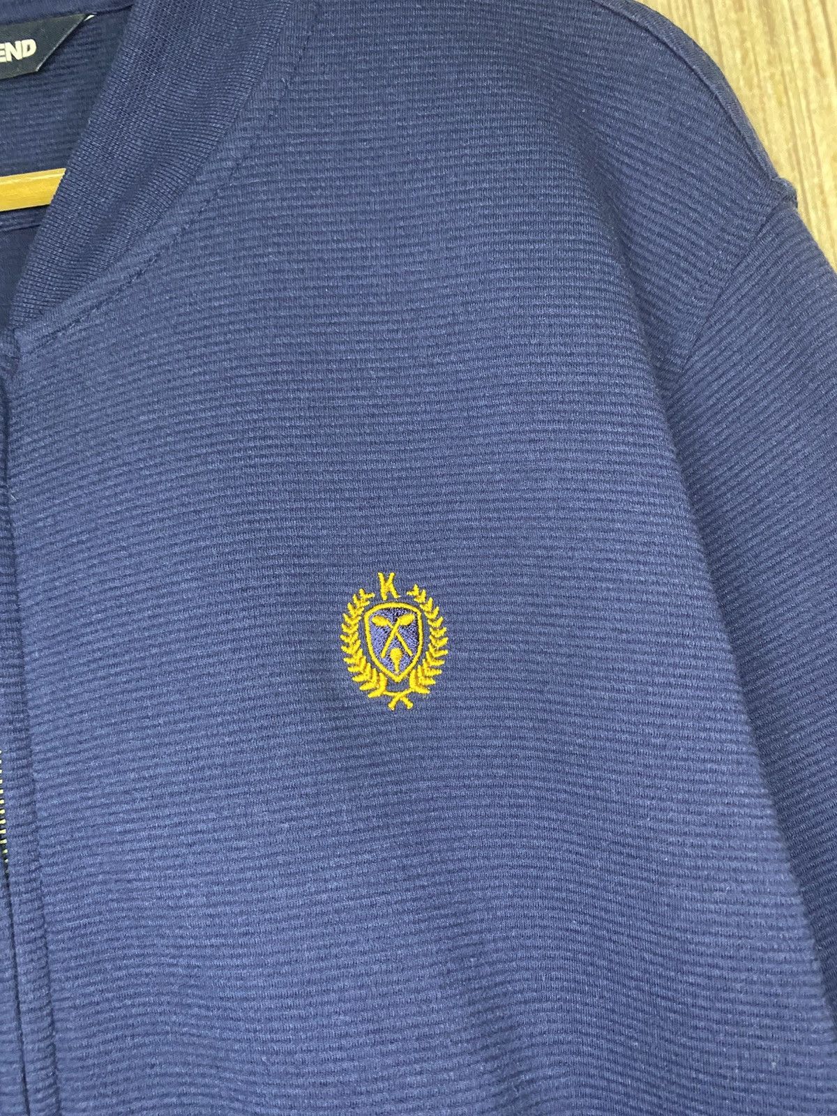 Lands' End Lands’ End Emboridered Logo Full-Zip Sweater Size US L / EU 52-54 / 3 - 4 Thumbnail