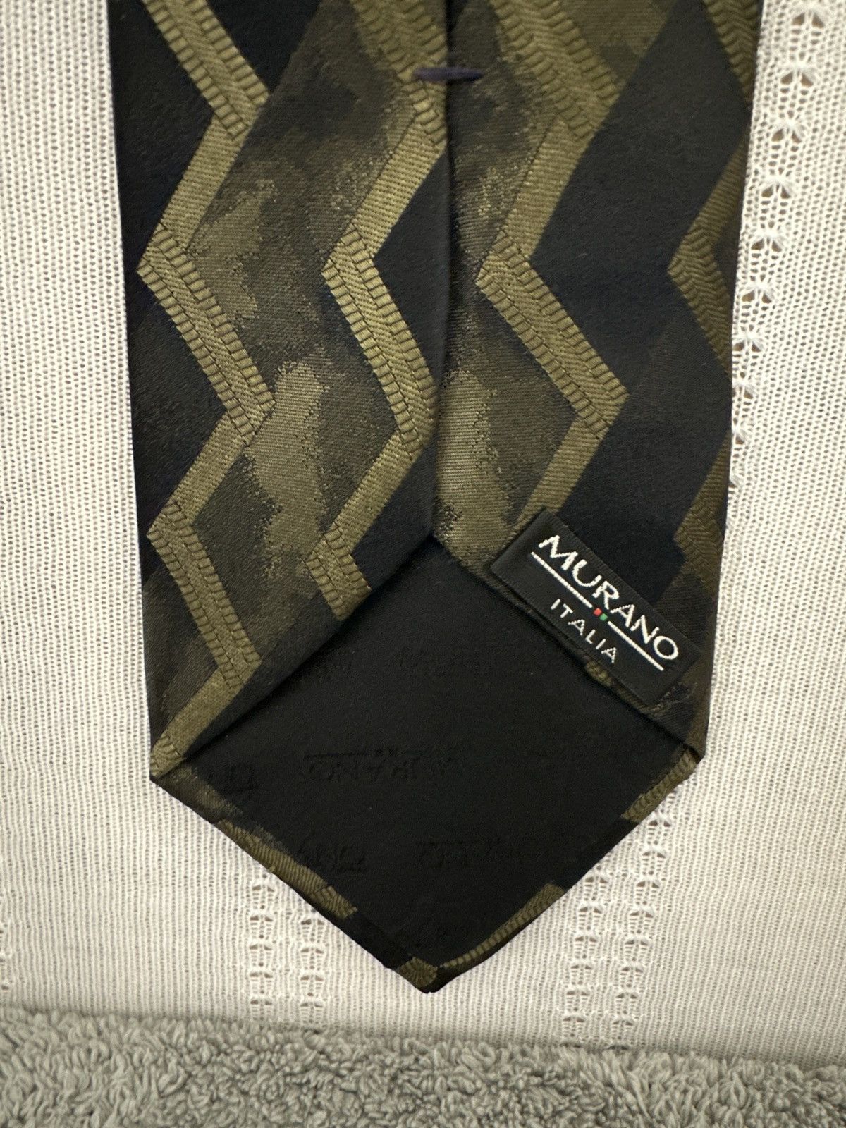 Murano Murano Italian Silk tie Size ONE SIZE - 5 Thumbnail