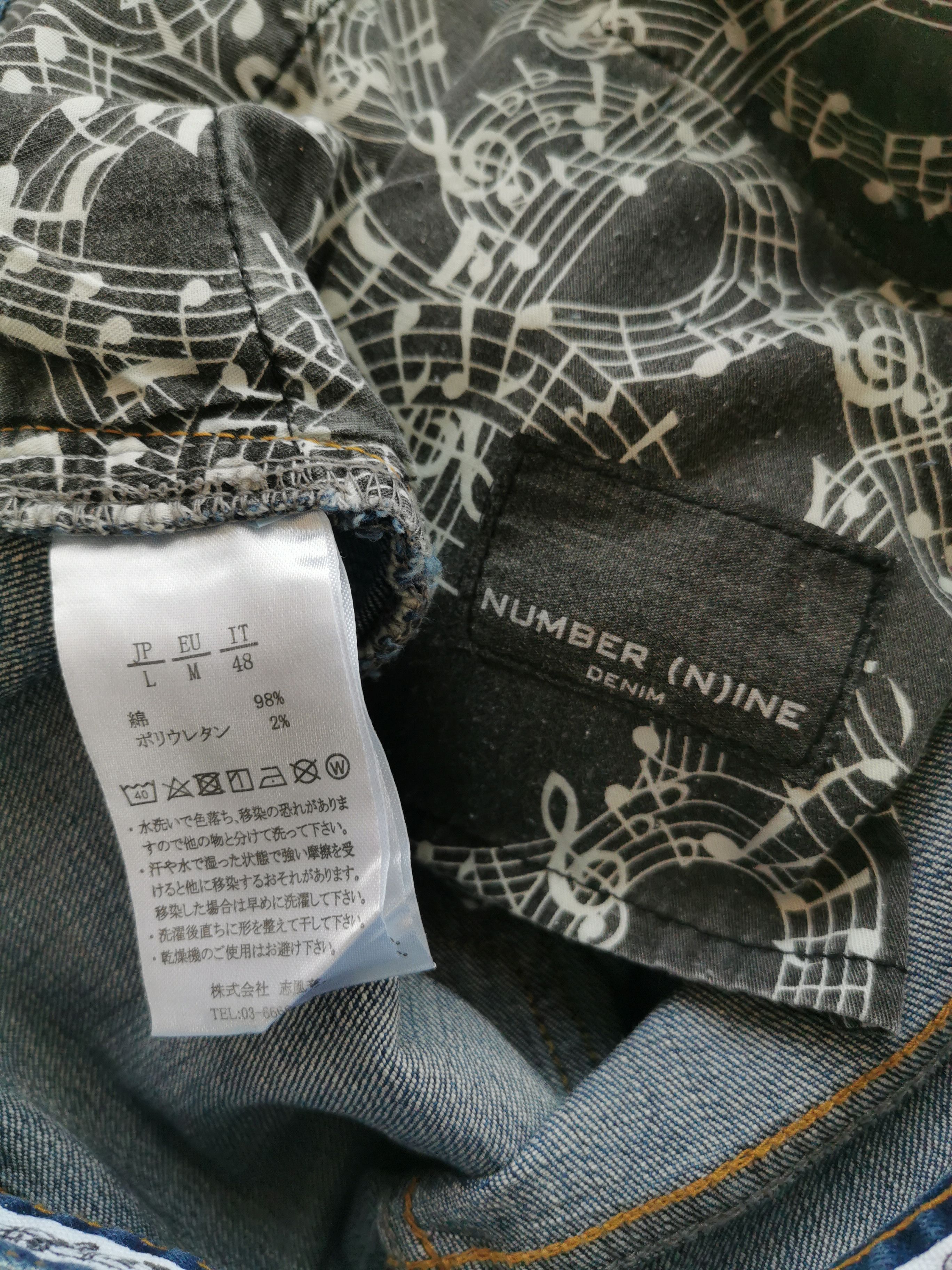 Number (N)ine Number Nine Denim Size US 33 - 4 Thumbnail