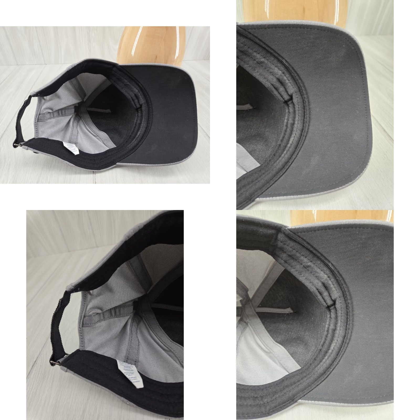 Lululemon Lululemon Hat Cap Strap Back Gray Run Gym Lightweight Size ONE SIZE - 9 Thumbnail
