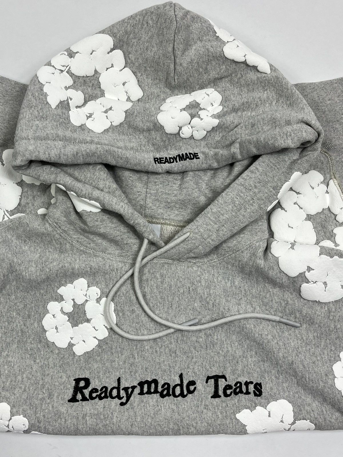 DENIM TEARS × READYMADE Readymade Tears Cotton Print Oversized Hoodie Size US XL / EU 56 / 4 - 4 Thumbnail