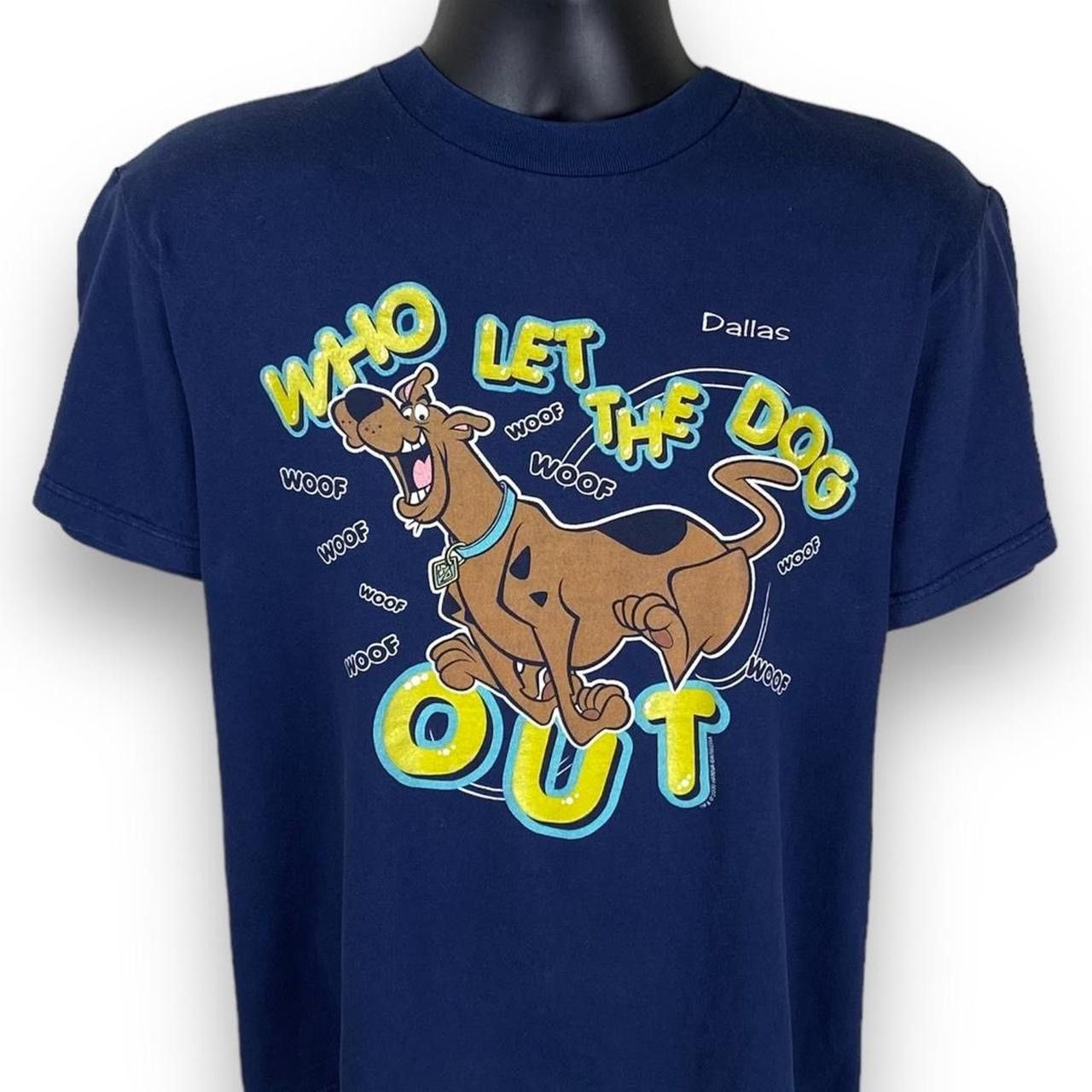 ✓VINTAGE 90s Scoobie Do Dog Tee XL USA製
