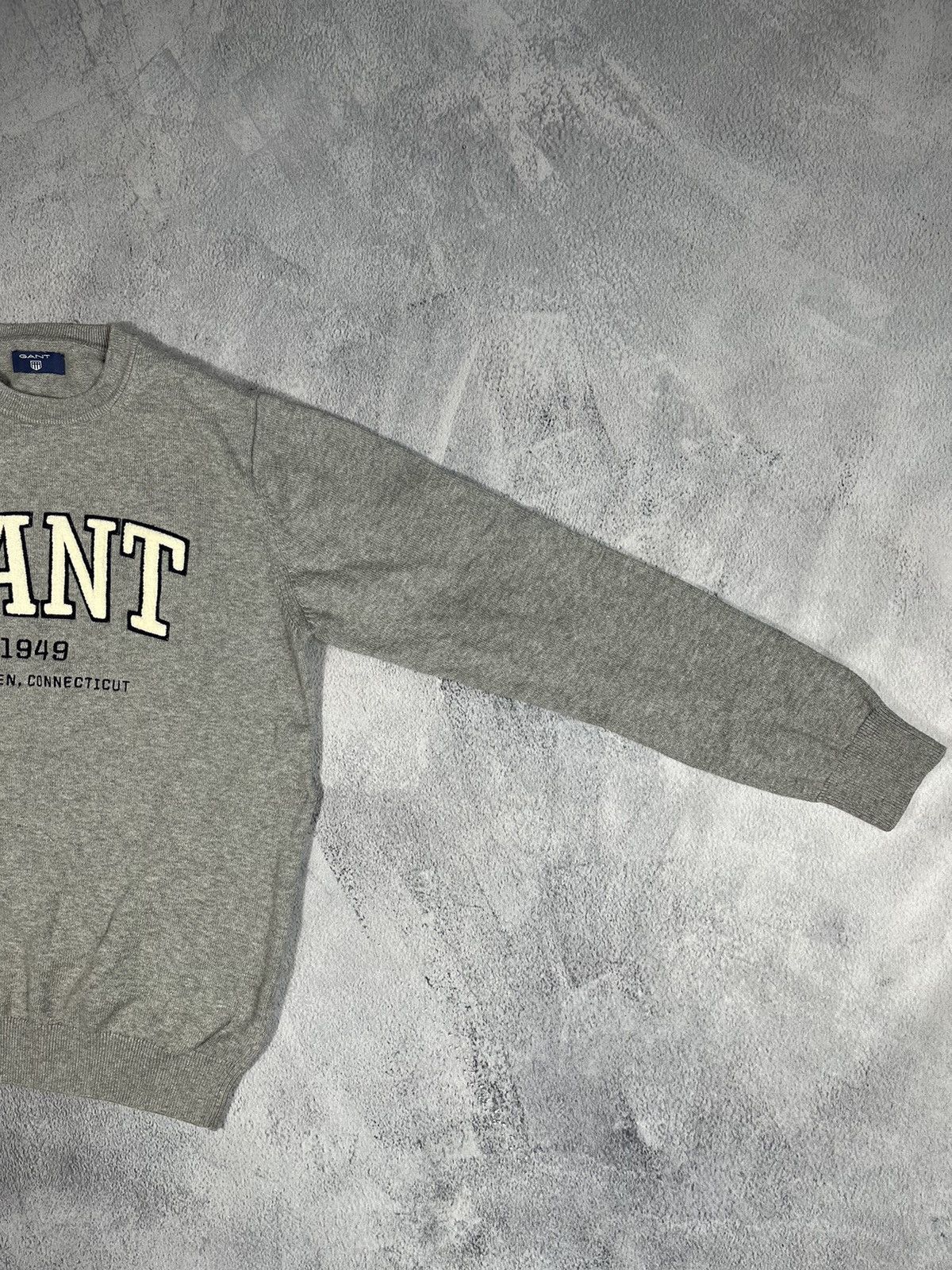 Gant VintageY2K Gant wool biglogo sweater streetwear size S Size US S / EU 44-46 / 1 - 3 Thumbnail