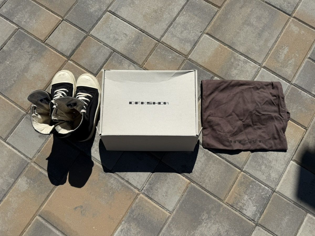 Rick Owens Black Milk (With Box+Tote) Size 42