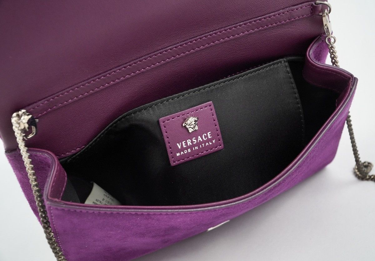 Versace Versace - Palazzo Medusa Chain / Clutch - Swarovski Suede Size ONE SIZE - 17 Thumbnail
