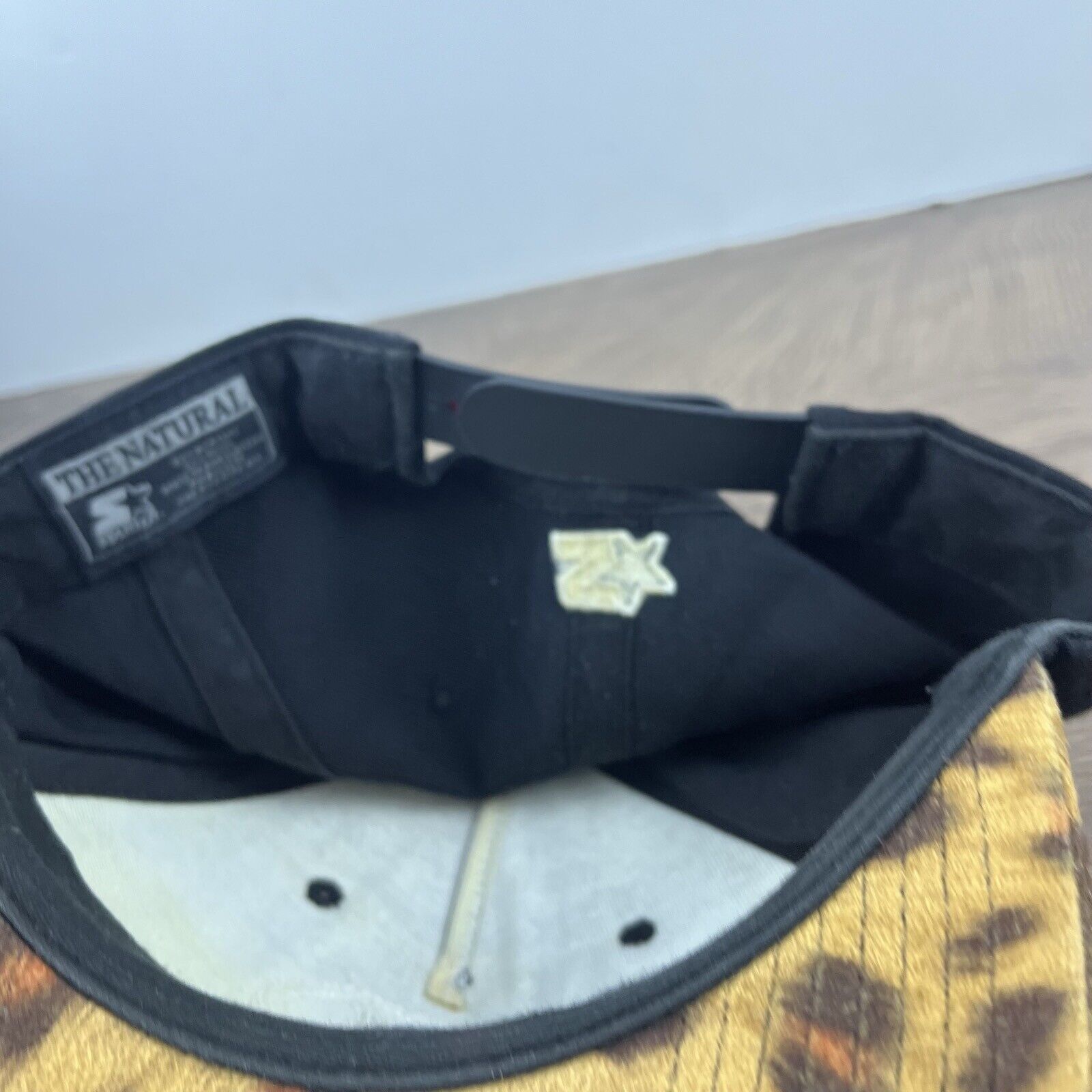 Starter P Starter Hat Black Cap Hat Adjustable Hat Black Adult Hat Size ONE SIZE - 19 Thumbnail