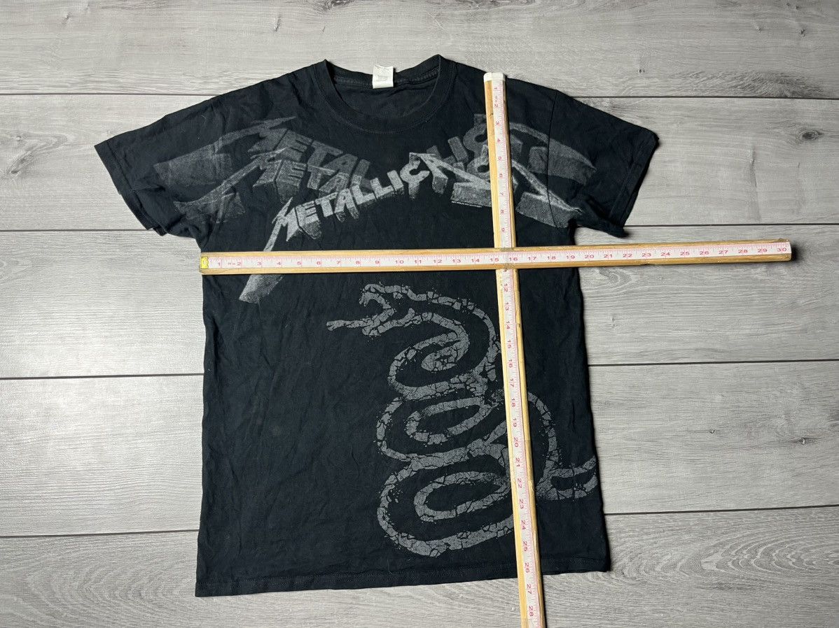 Metallica Metallica Black album snake faded tshirt size Medium Size US M / EU 48-50 / 2 - 6 Thumbnail