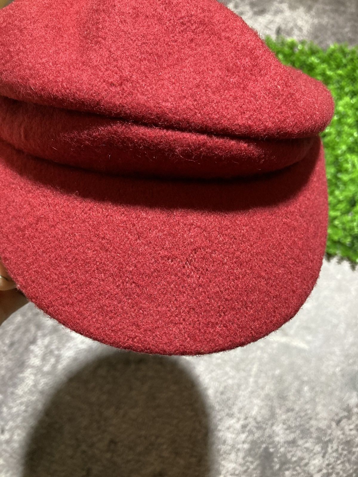 Vivienne Westwood Vivienne Westwood Orb Logo Wool Felt Beret Cap Hat Red Italy Size ONE SIZE - 4 Thumbnail